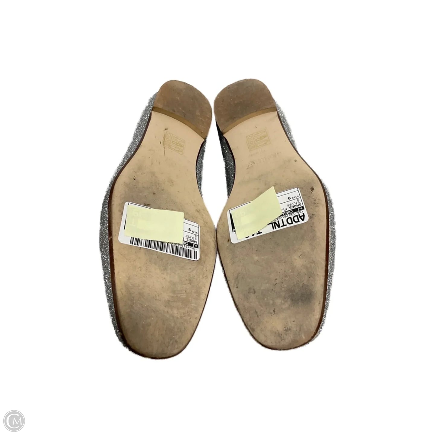 Shoes Flats By J. Crew In Silver, Size: 9