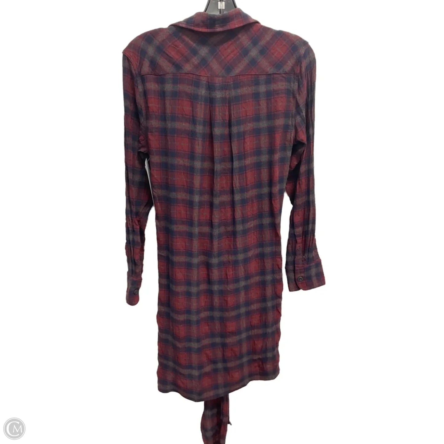 Dress Casual Midi By Rag And Bone In Plaid Pattern, Size: Sp