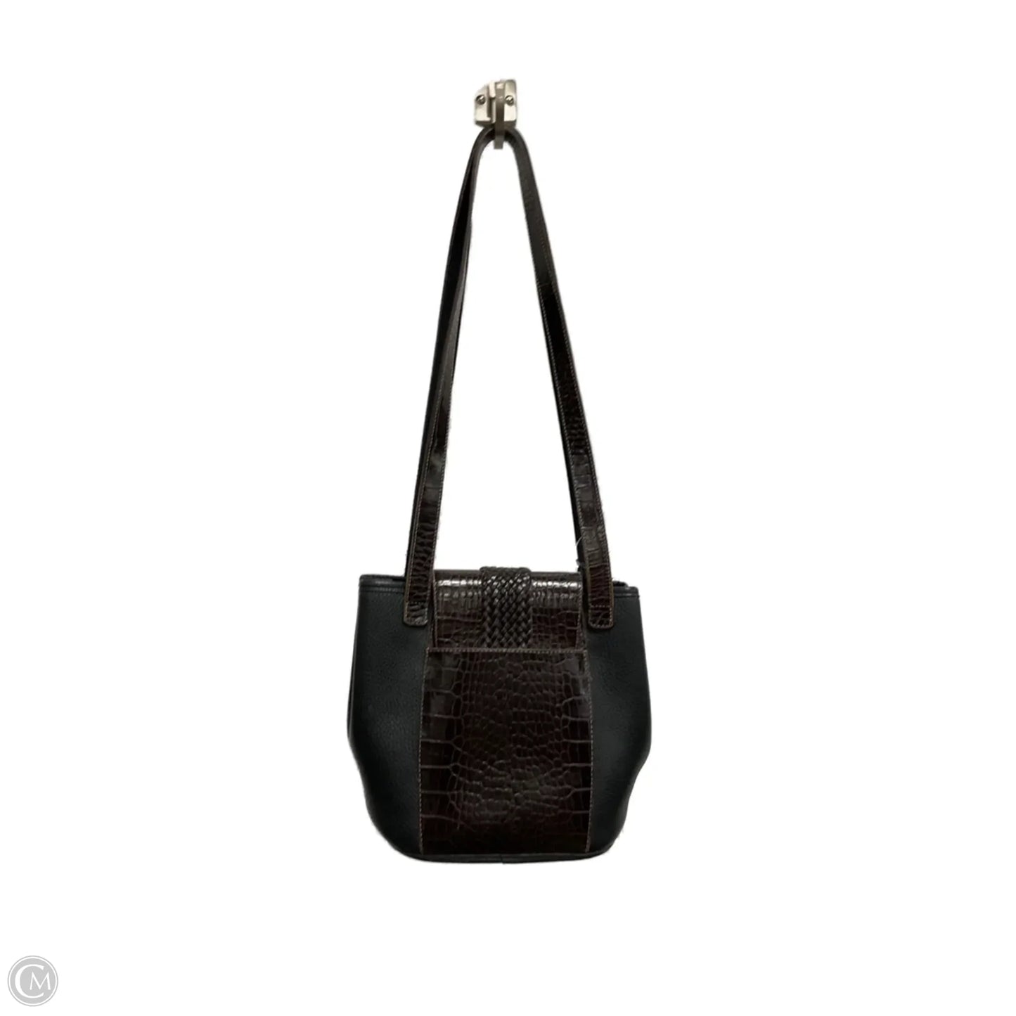 Handbag Leather By Brighton, Size: Medium