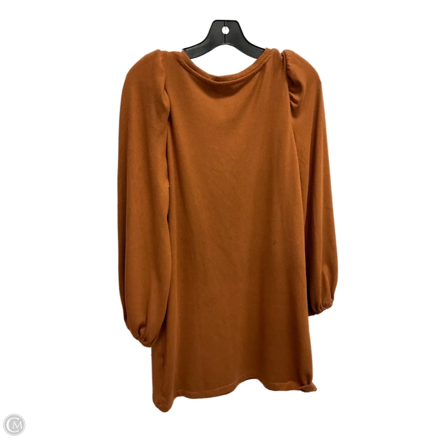 Dress Casual Midi By Nine West In Brown, Size: M