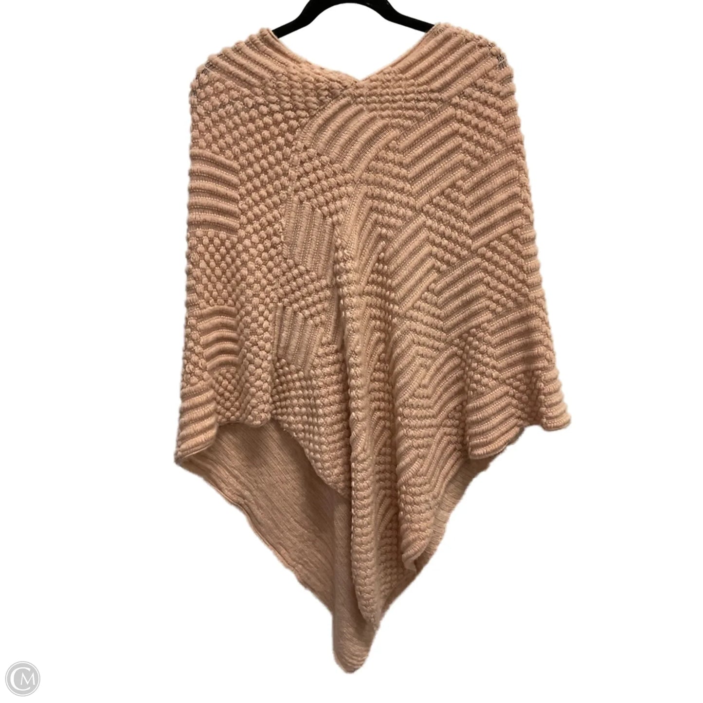 Poncho By Chicos In Pink, Size: L