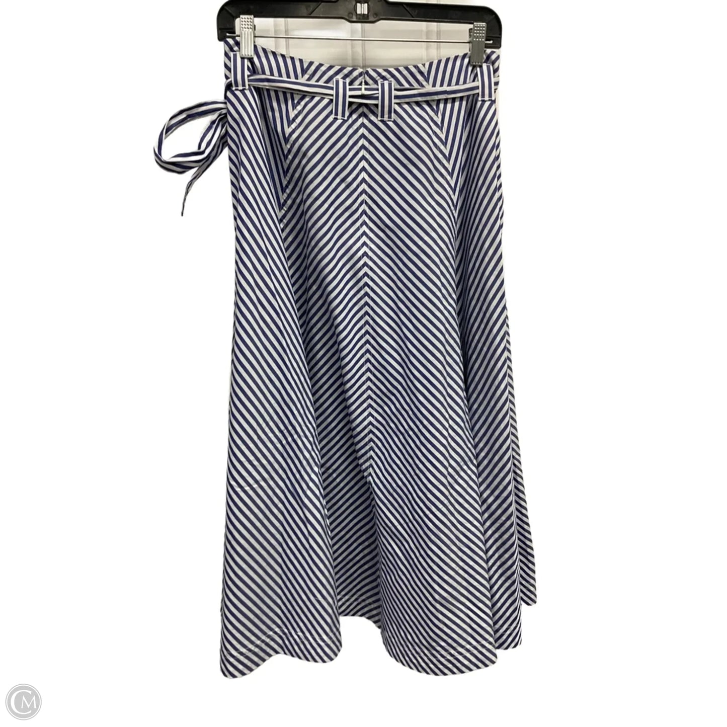 Skirt Maxi By Madewell In Striped Pattern, Size: 4