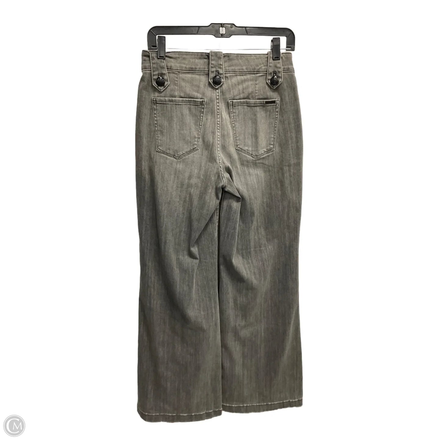 Jeans Wide Leg By White House Black Market In Black, Size: 4