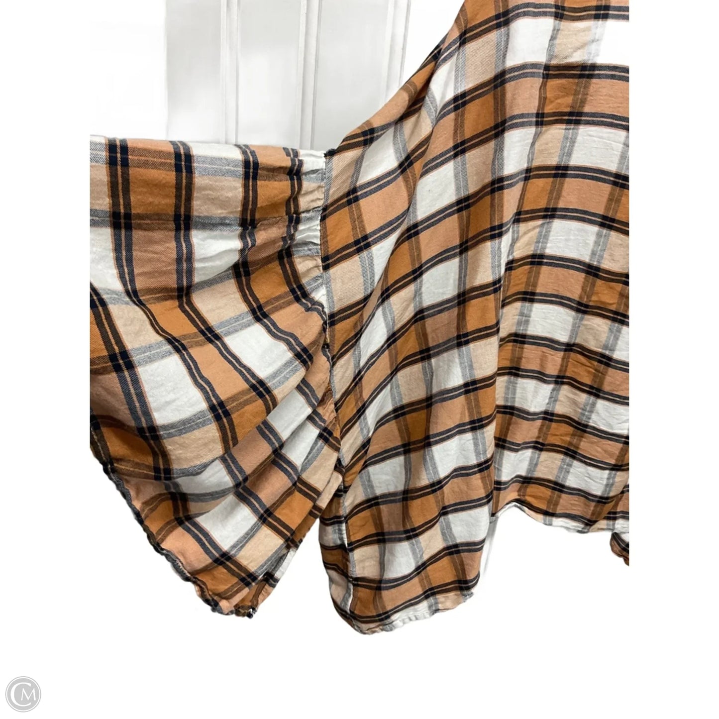 Bolero By Maurices In Plaid Pattern, Size: Osfm