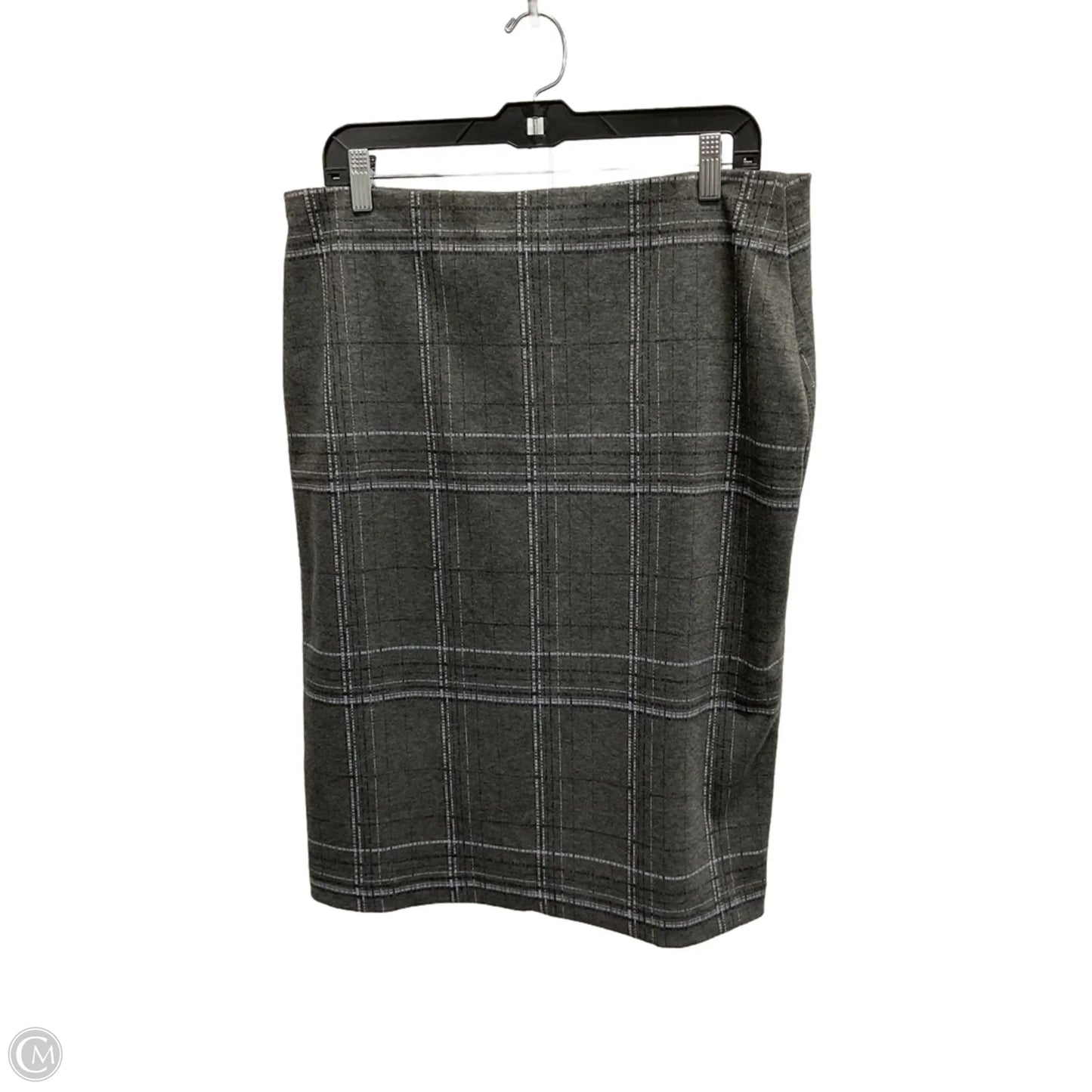 Skirt Midi By Zac And Rachel In Grey, Size: L