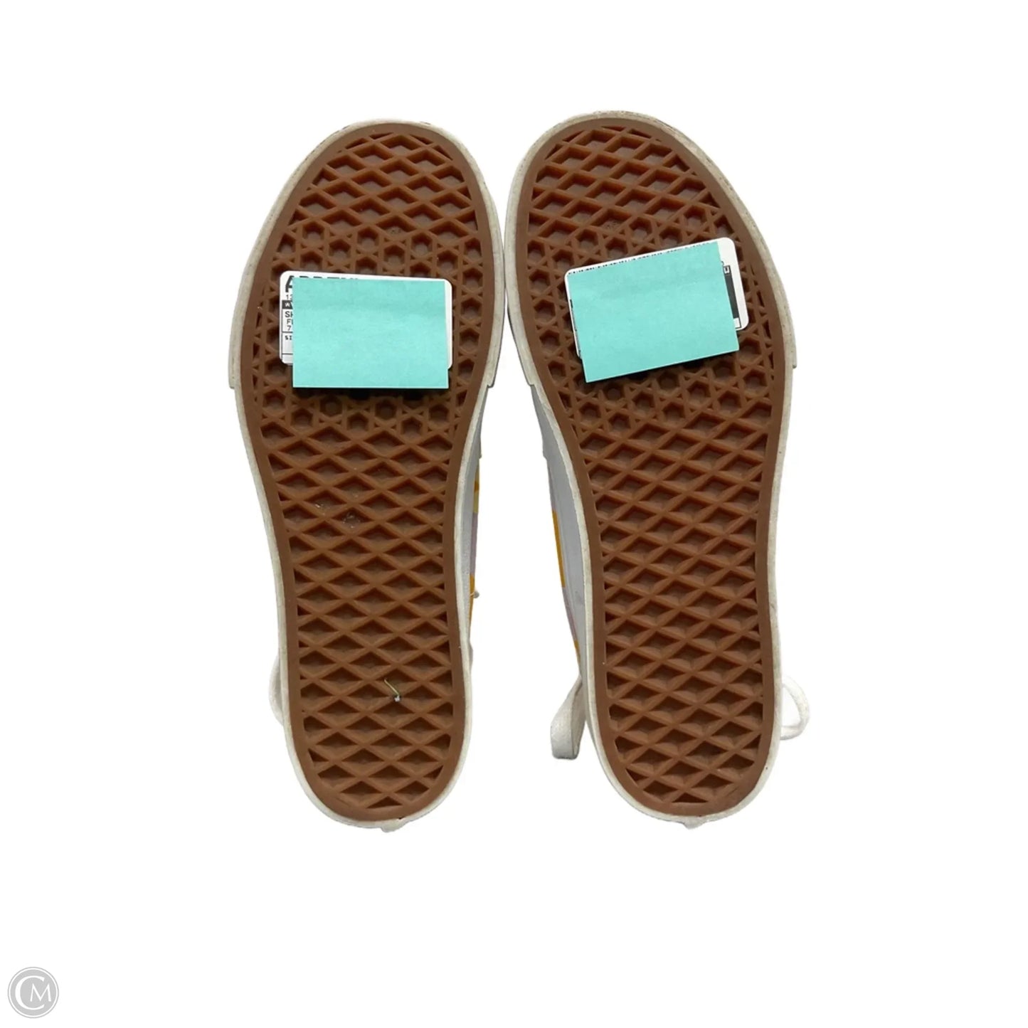 Shoes Sneakers Platform By Vans In Floral Print, Size: 7