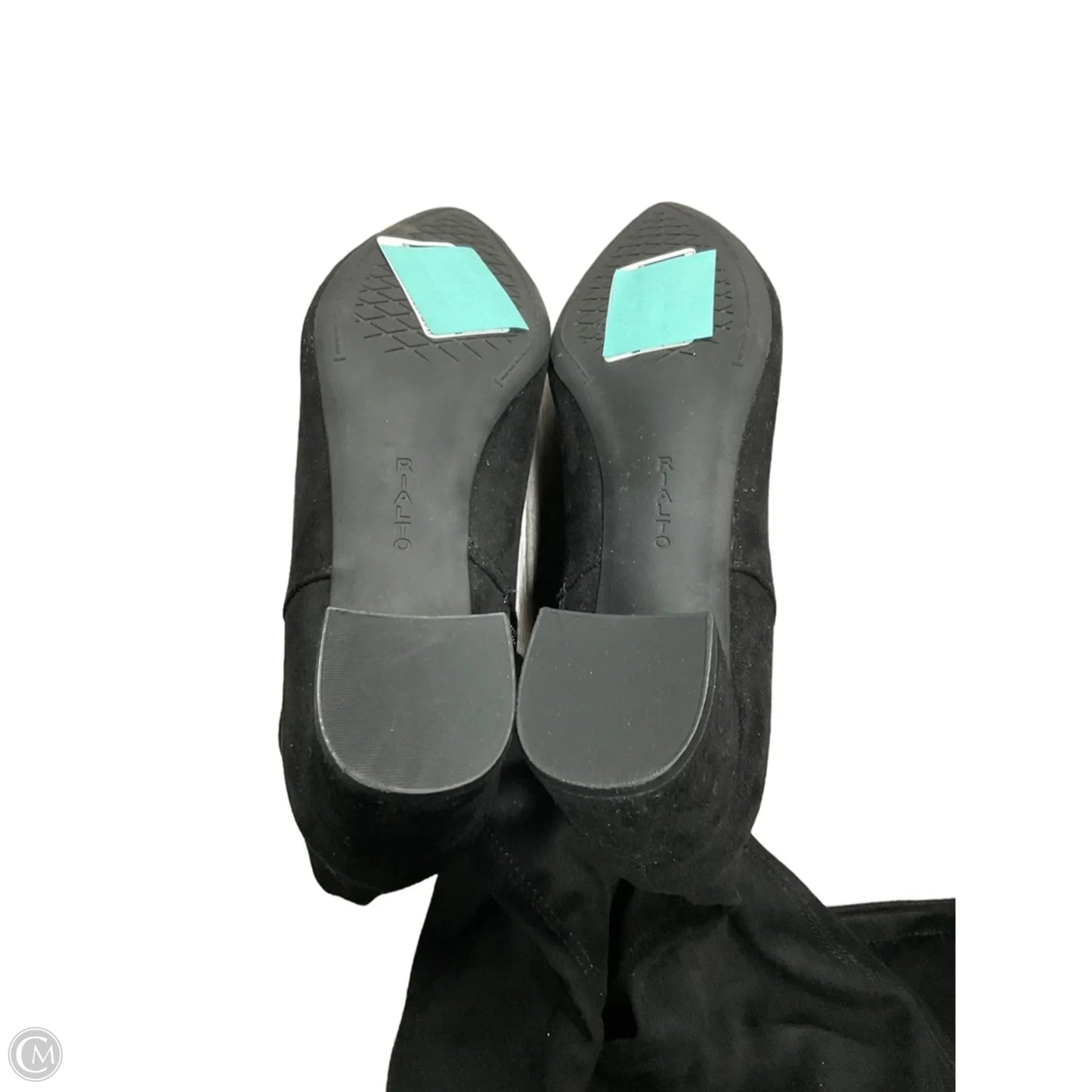 Boots Knee Heels By Rialto In Black, Size: 10