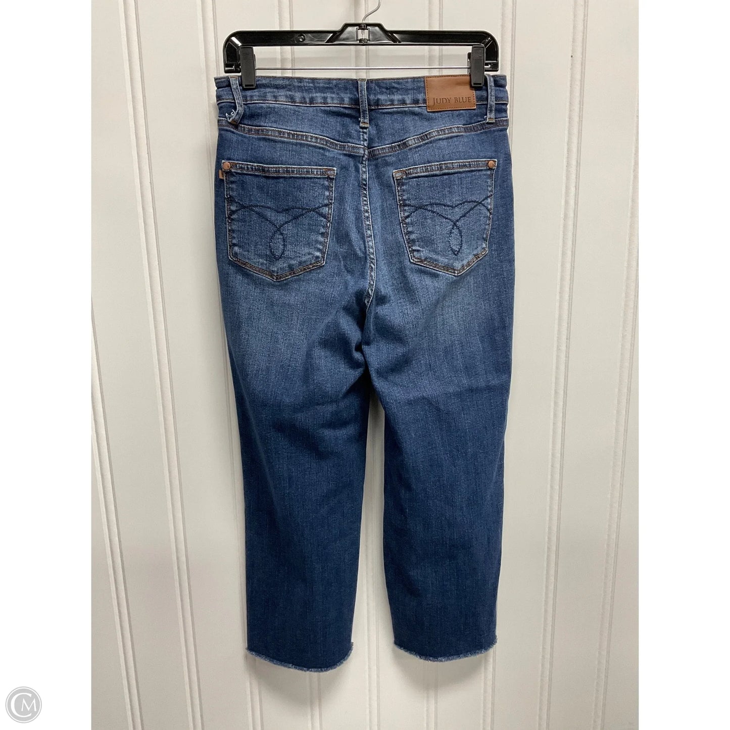 Jeans Cropped By Judy Blue In Blue, Size: 6