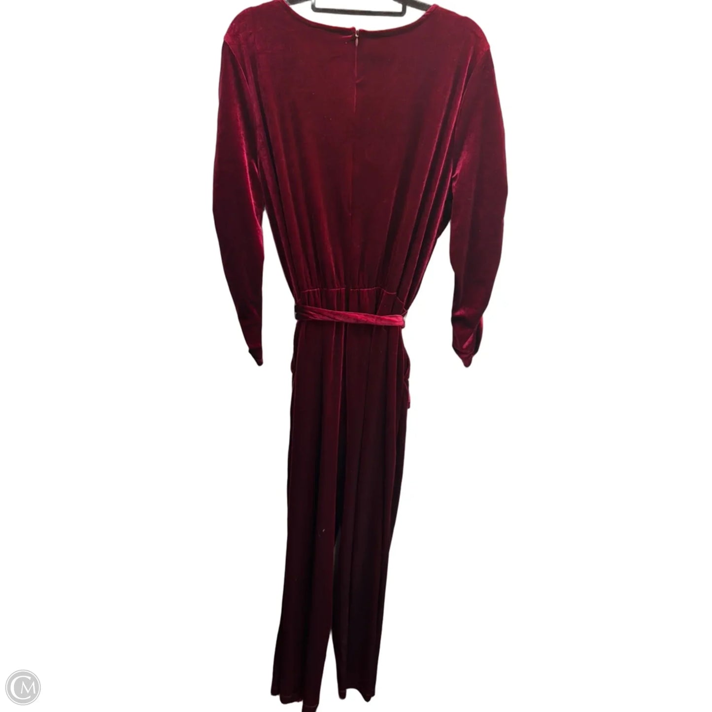 Jumpsuit By Ny Collection In Maroon, Size: 2x