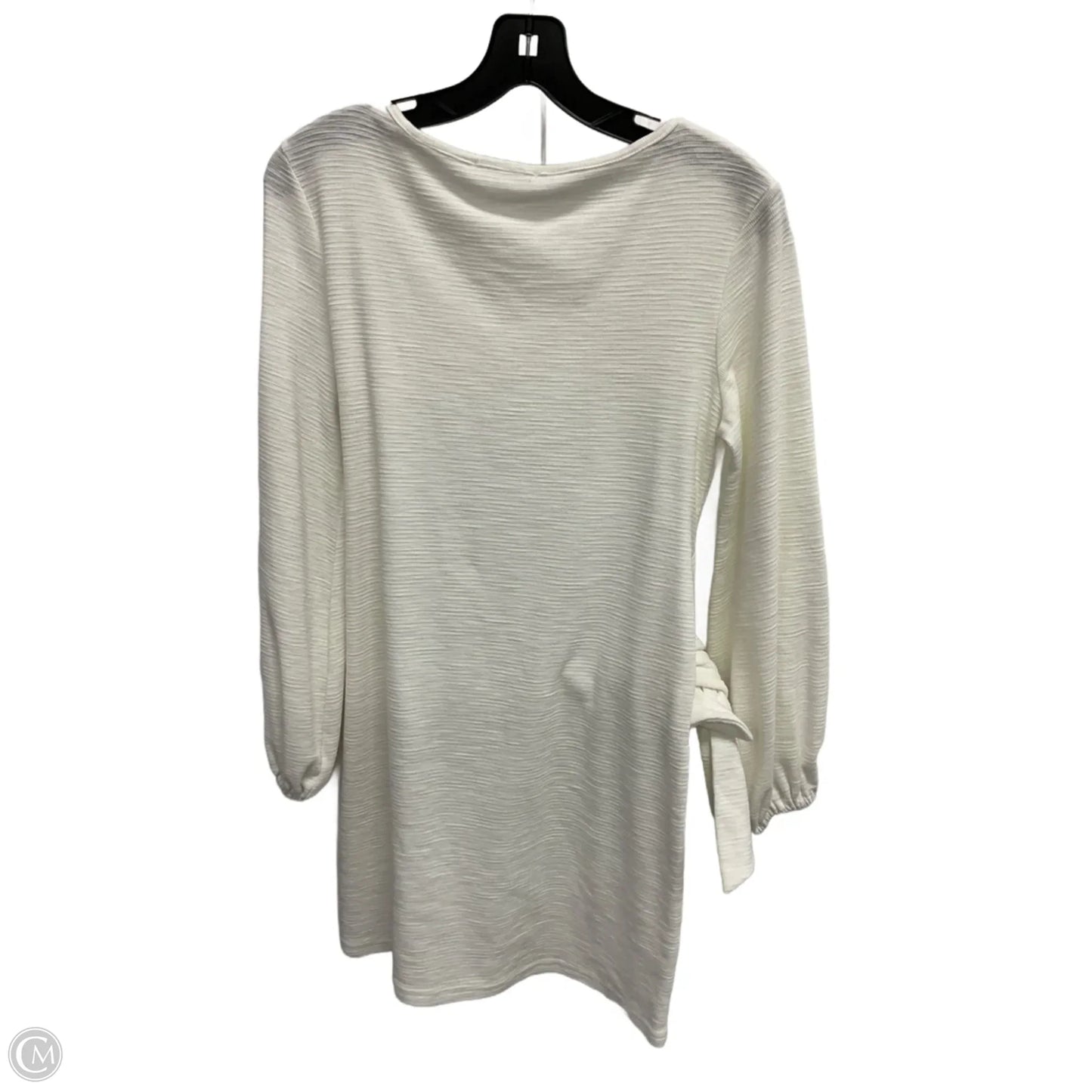 Dress Casual Midi By Clothes Mentor In White, Size: M