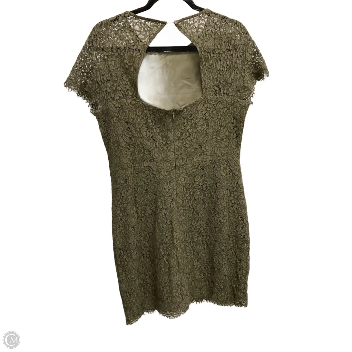 Dress Party Midi By Banana Republic In Green, Size: L