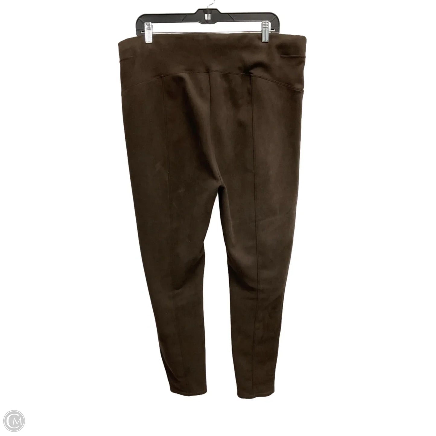 Pants Leggings By Spanx In Brown, Size: 2x