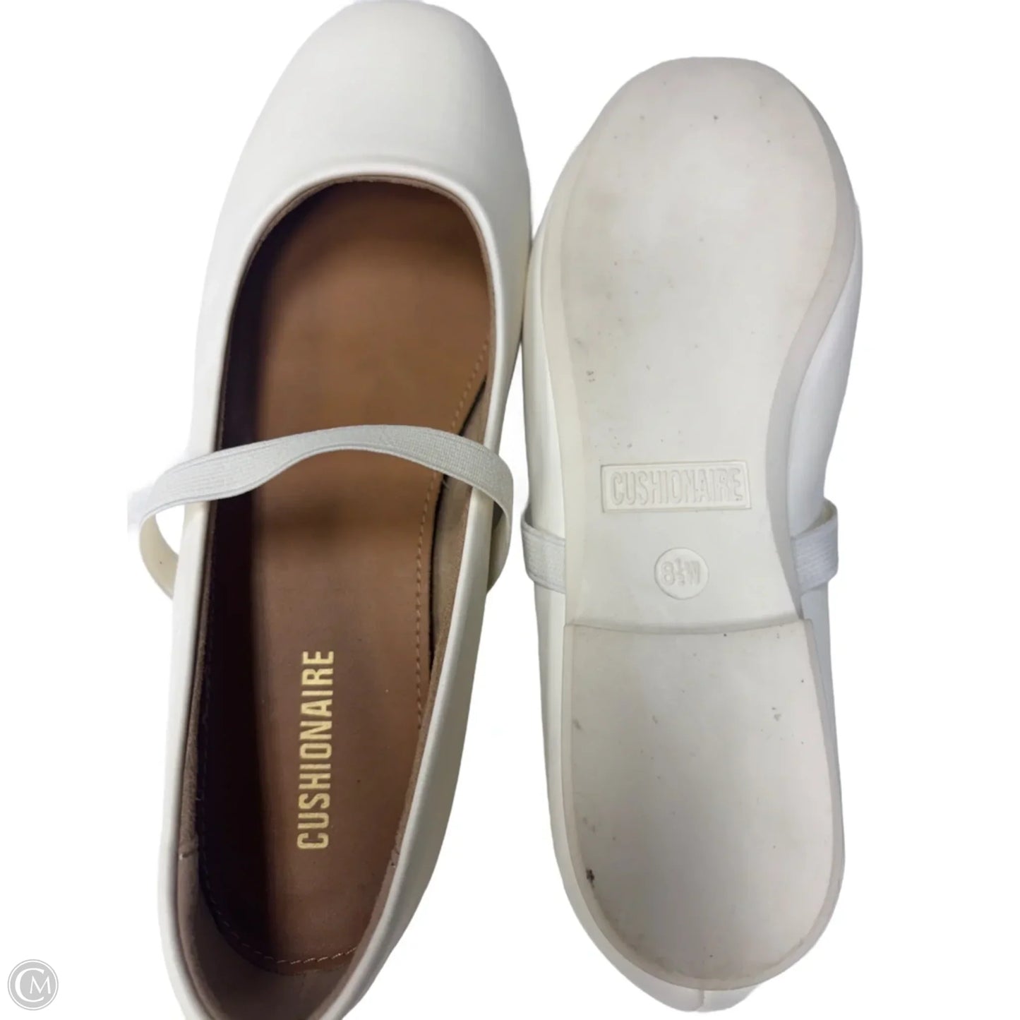 Shoes Flats By Cushionaire In White, Size: 8.5