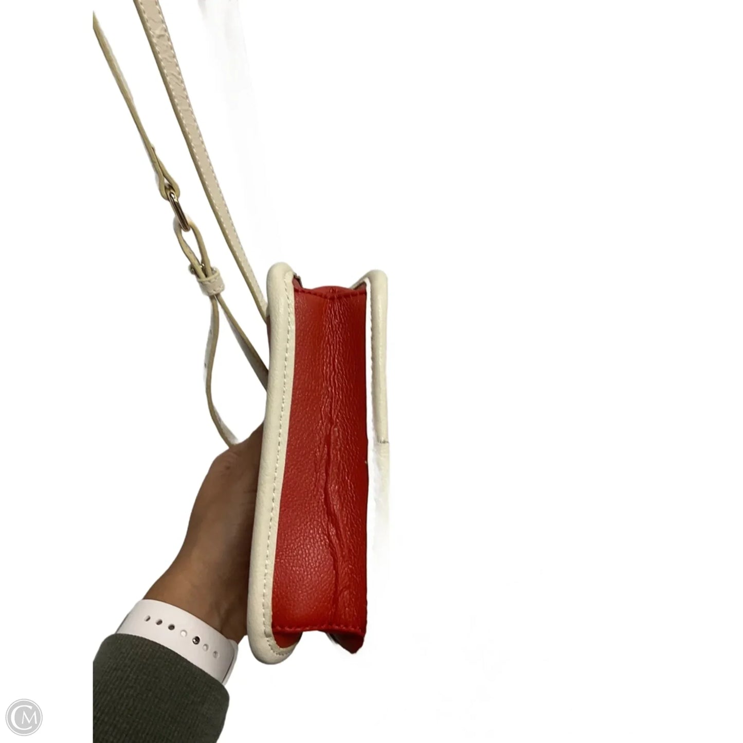 Crossbody Leather By Spartina, Size: Small