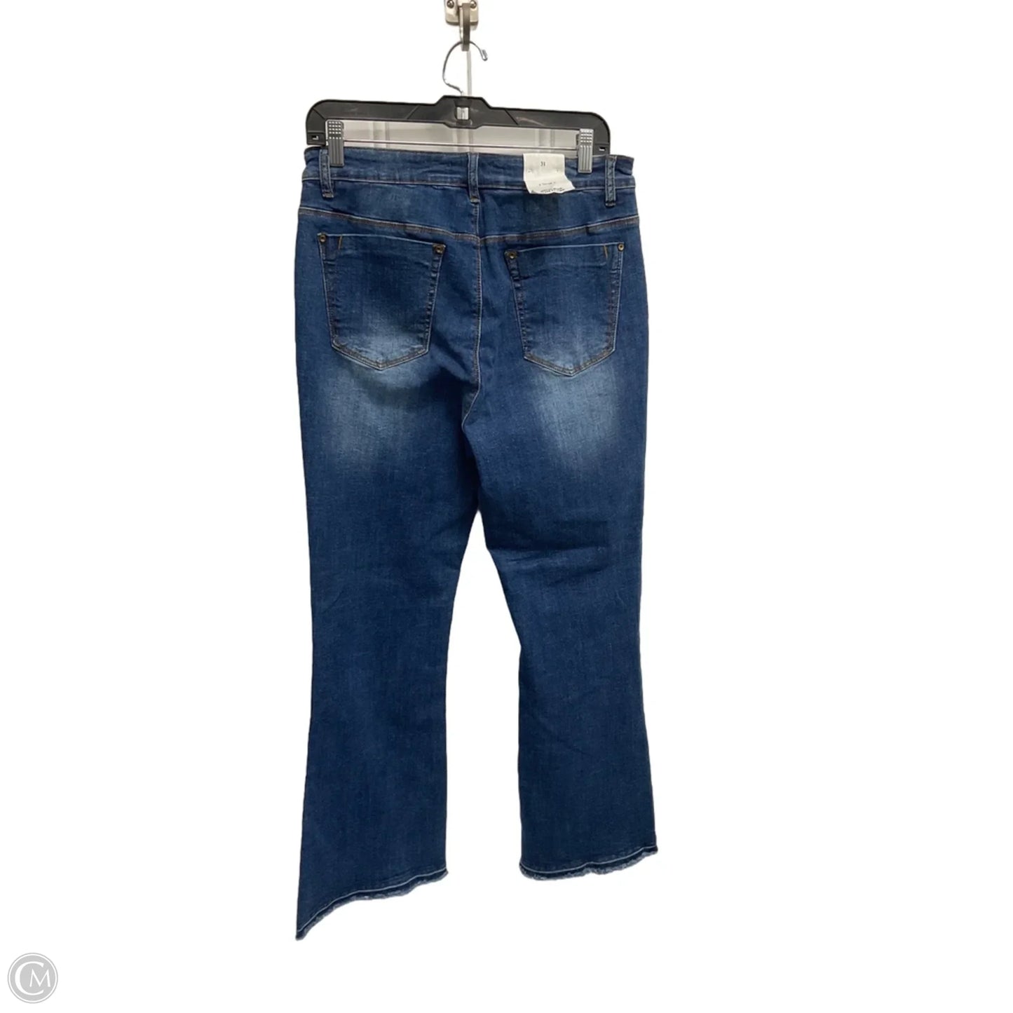 Jeans Flared By A Loves A In Blue, Size: 12