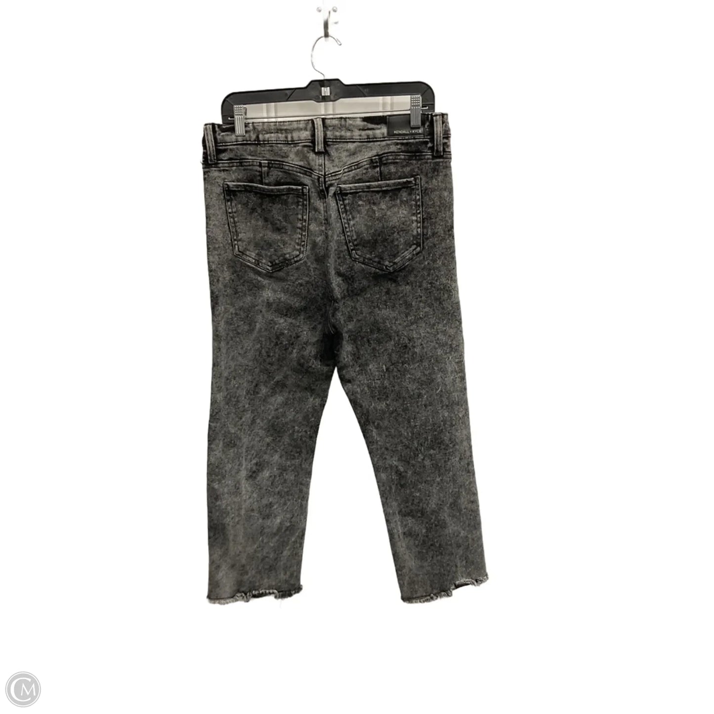 Jeans Straight By Kendall + Kylie In Black, Size: 12