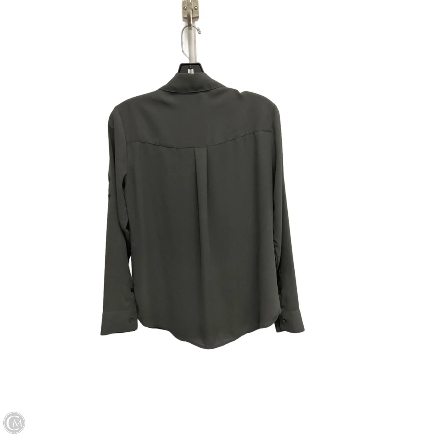Blouse Long Sleeve By Express In Green, Size: S