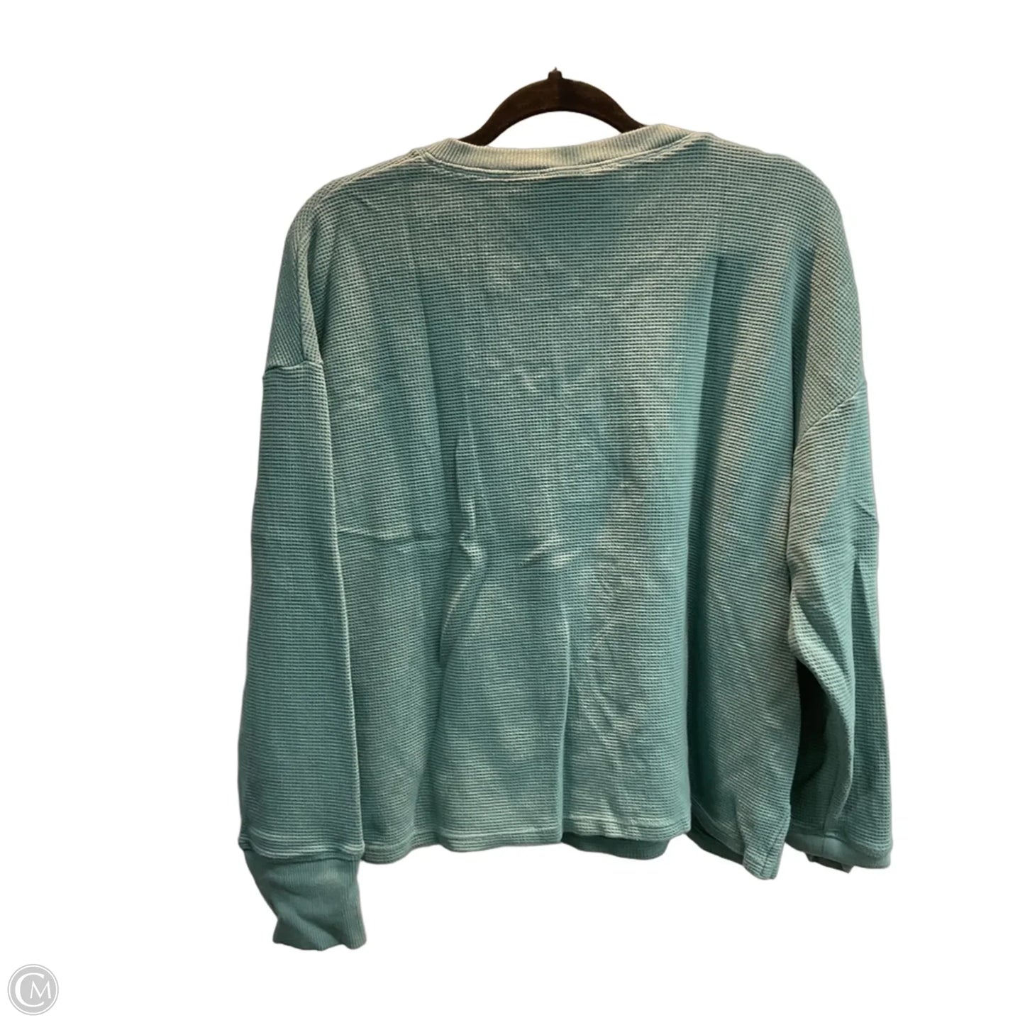Top Long Sleeve By Haven In Green, Size: Xl