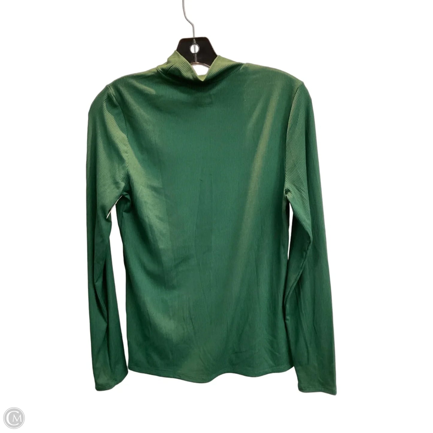 Top Long Sleeve Basic By No Boundaries In Green, Size: L