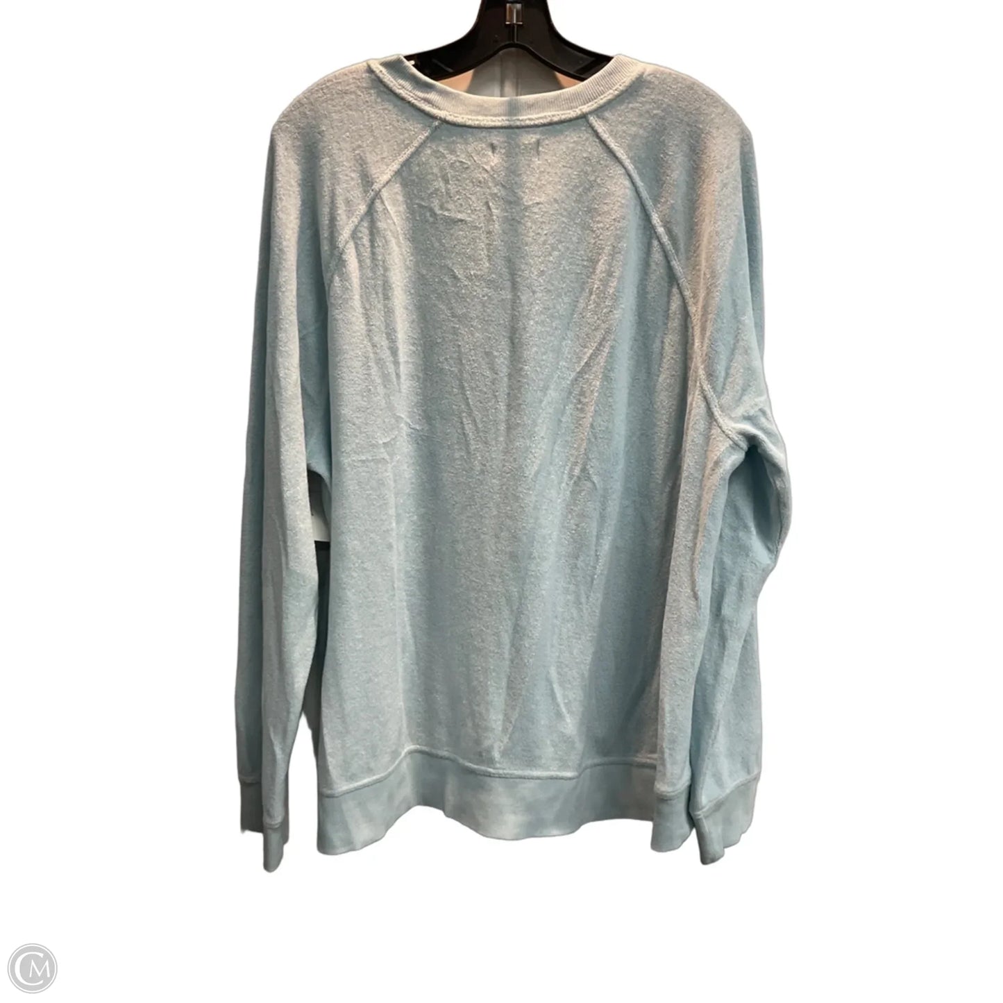 Top Long Sleeve By Wonderly In Blue, Size: Xl
