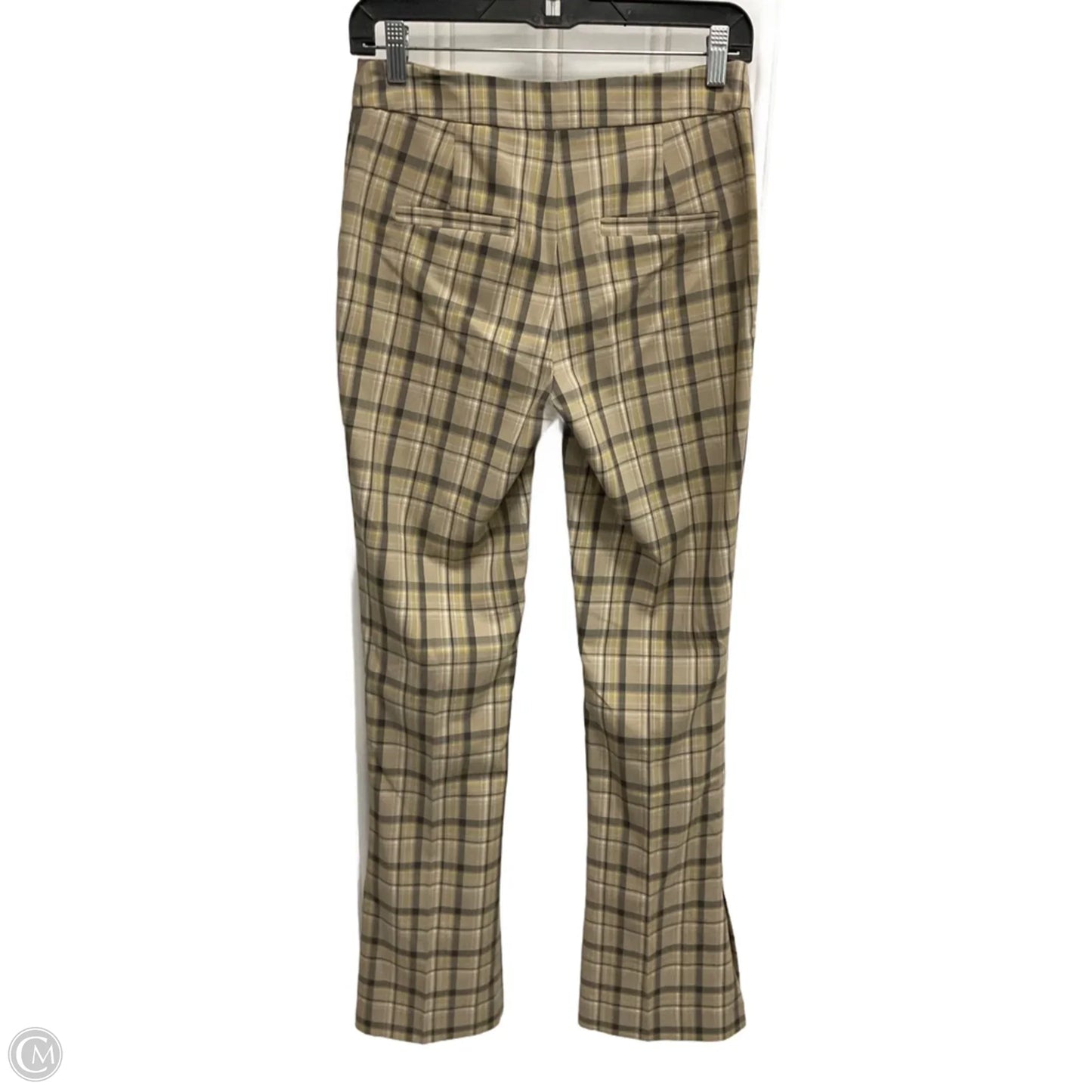 Pants Dress By Zara In Plaid Pattern, Size: 2