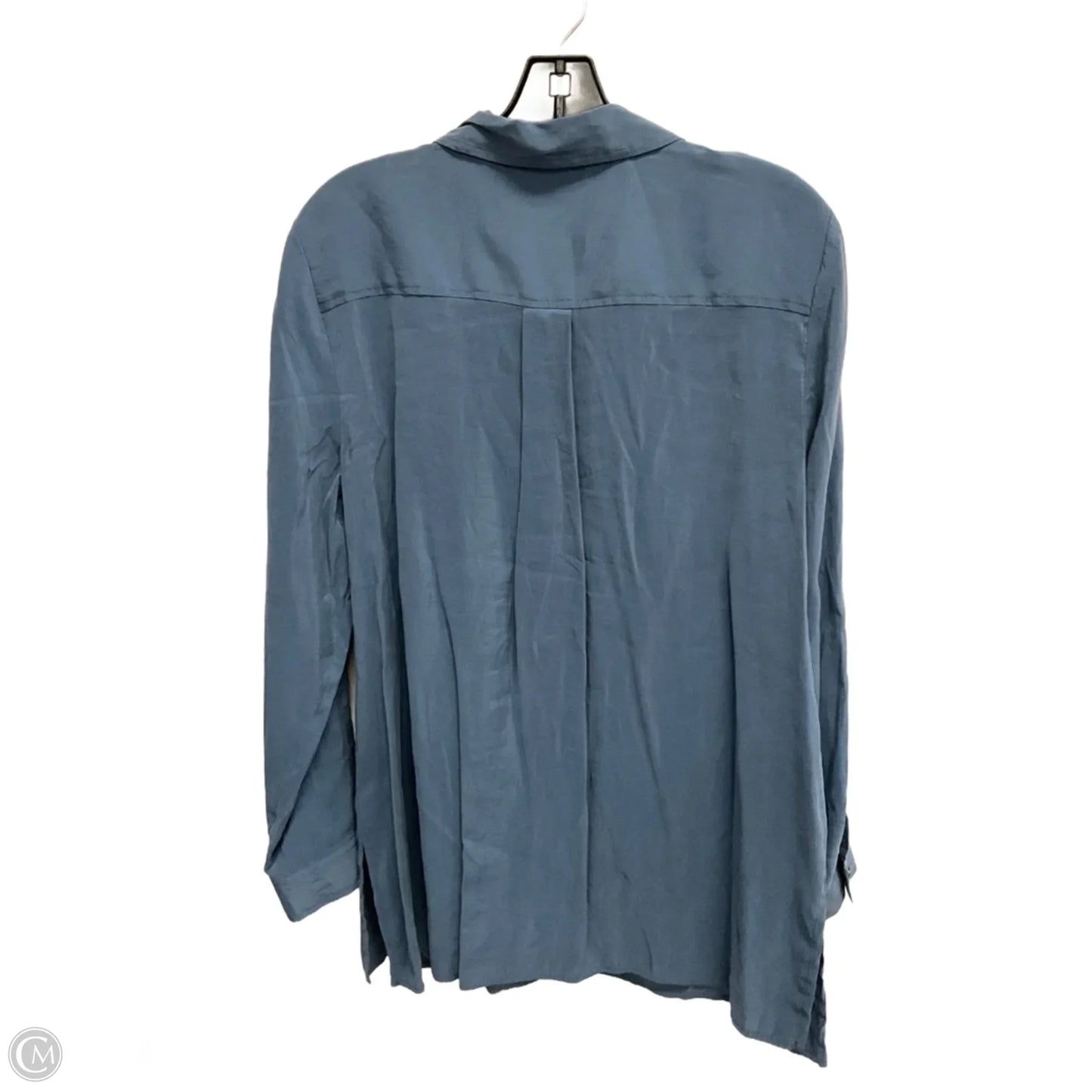 Top Long Sleeve By Chicos In Blue, Size: L