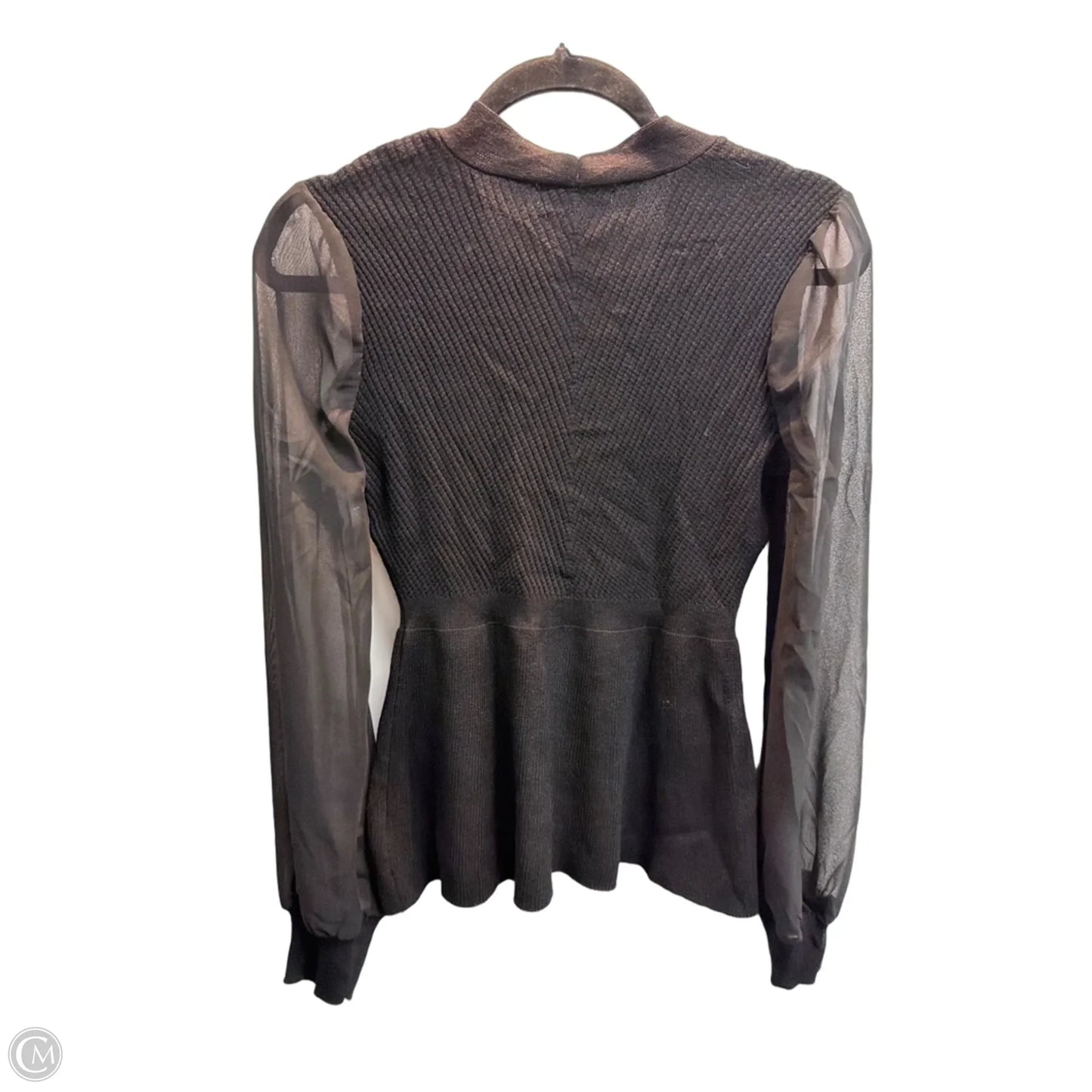 Top Long Sleeve By 89th And Madison In Black, Size: Xs