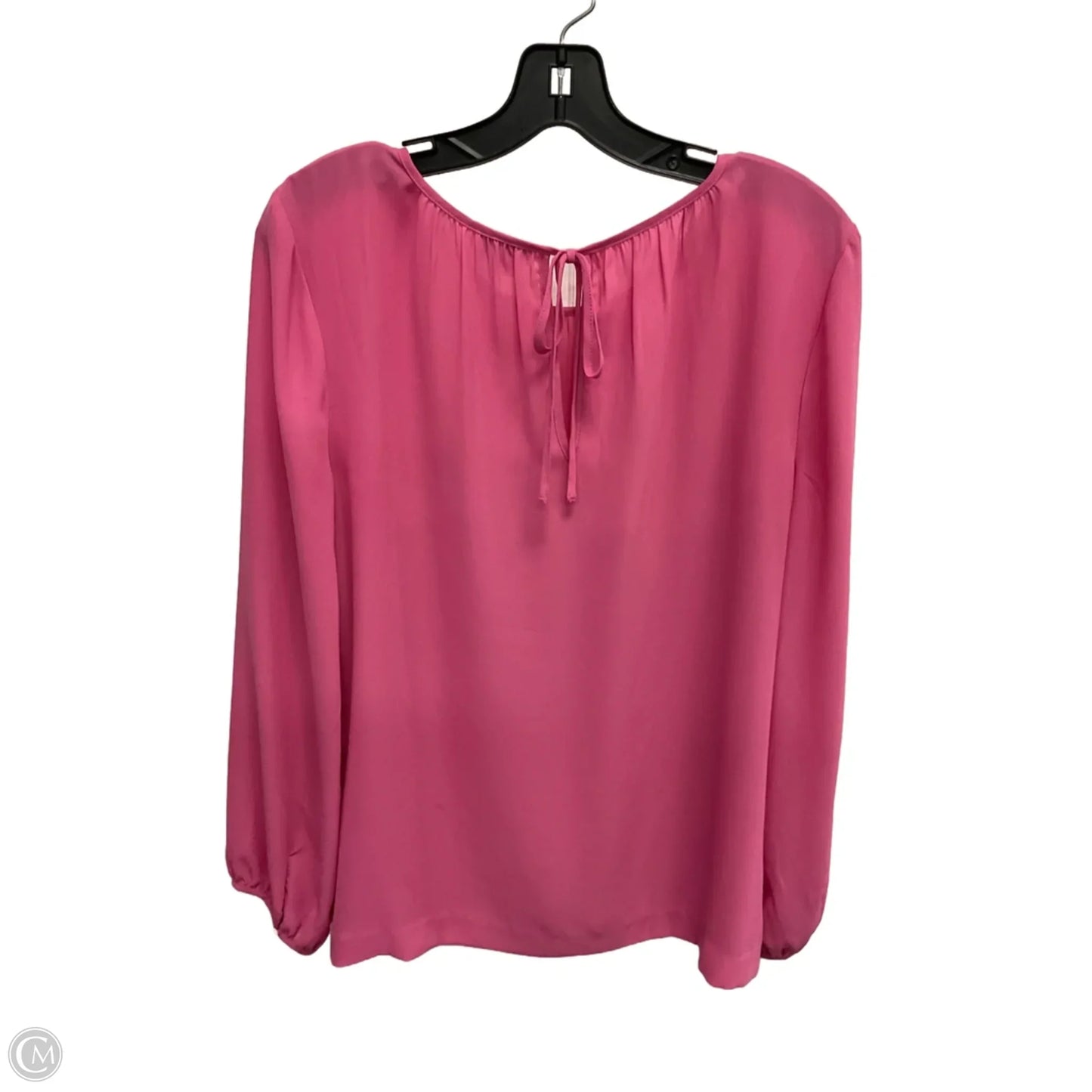 Blouse Long Sleeve By J. Crew In Pink, Size: M