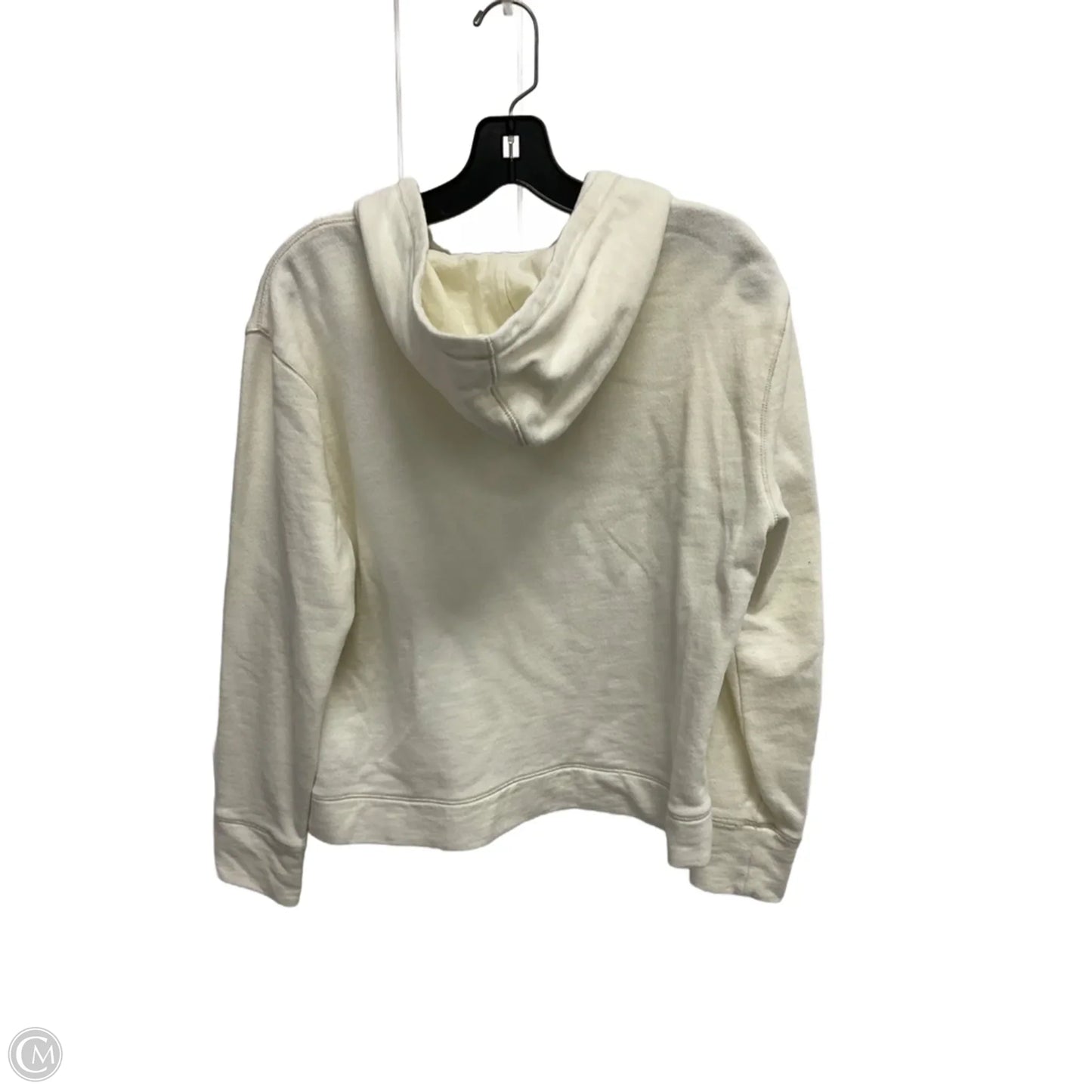 Sweatshirt Hoodie By Lauren By Ralph Lauren In White, Size: S