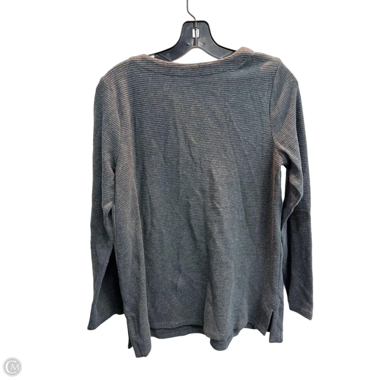 Top Long Sleeve By J. Jill In Grey, Size: S