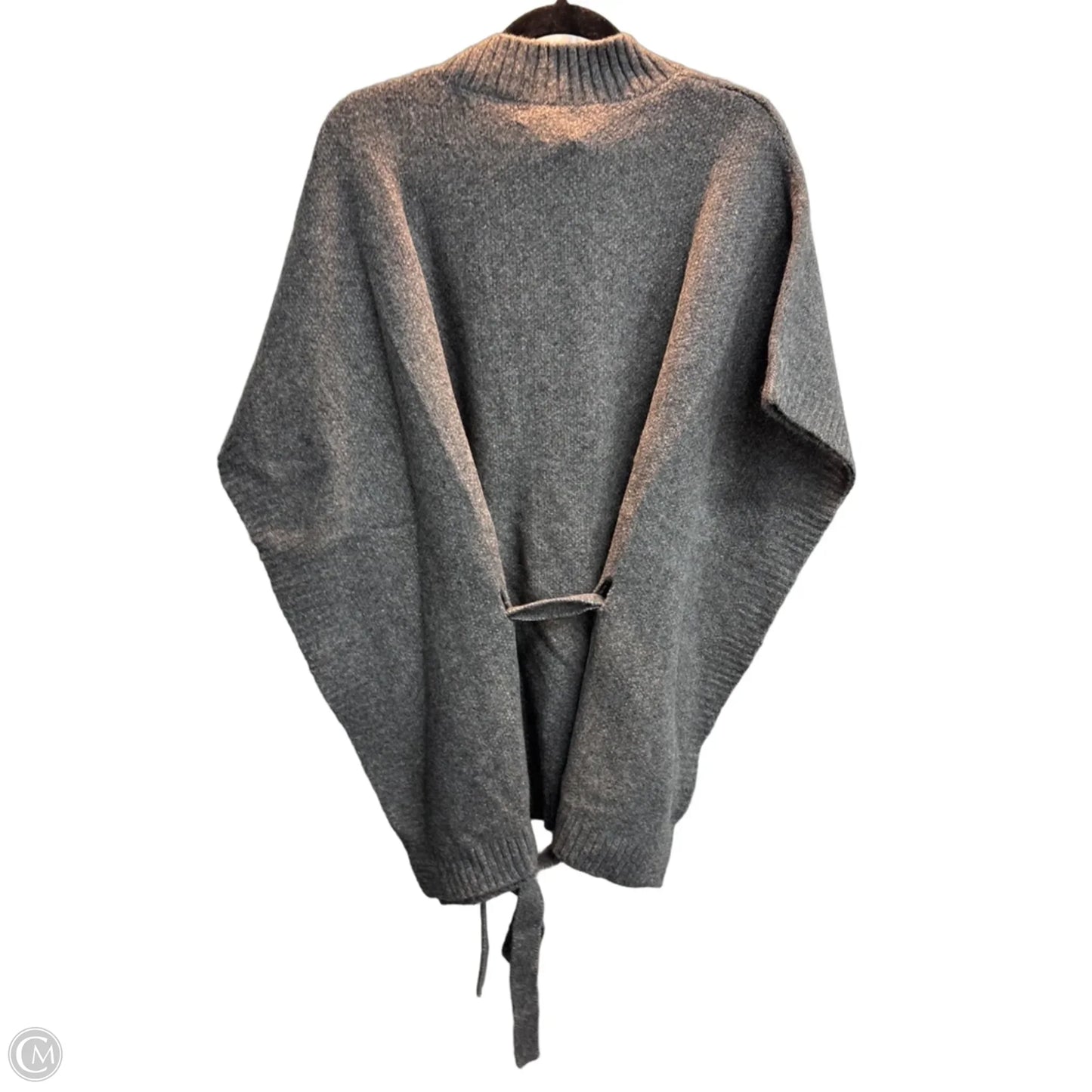 Poncho By Loft In Grey, Size: Xl