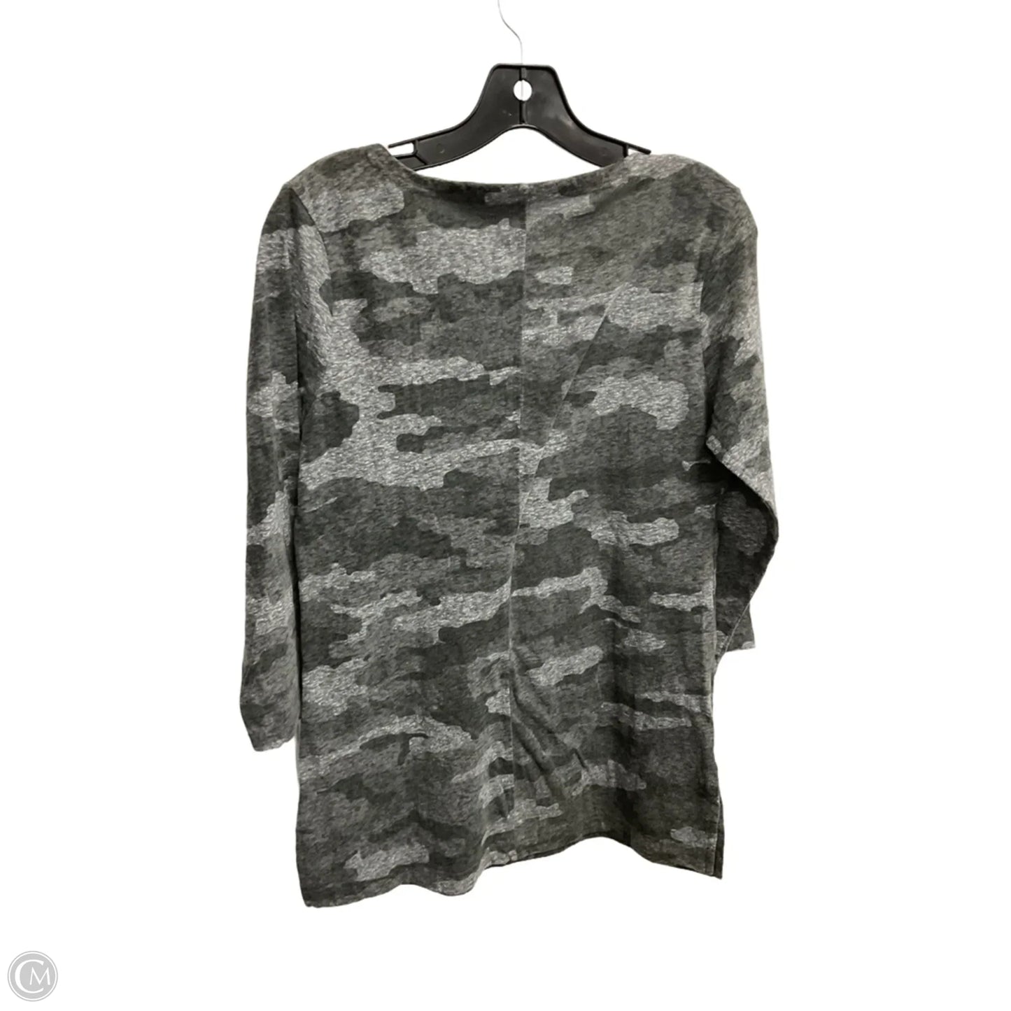 Tunic Long Sleeve By Duluth Trading In Camouflage Print, Size: S