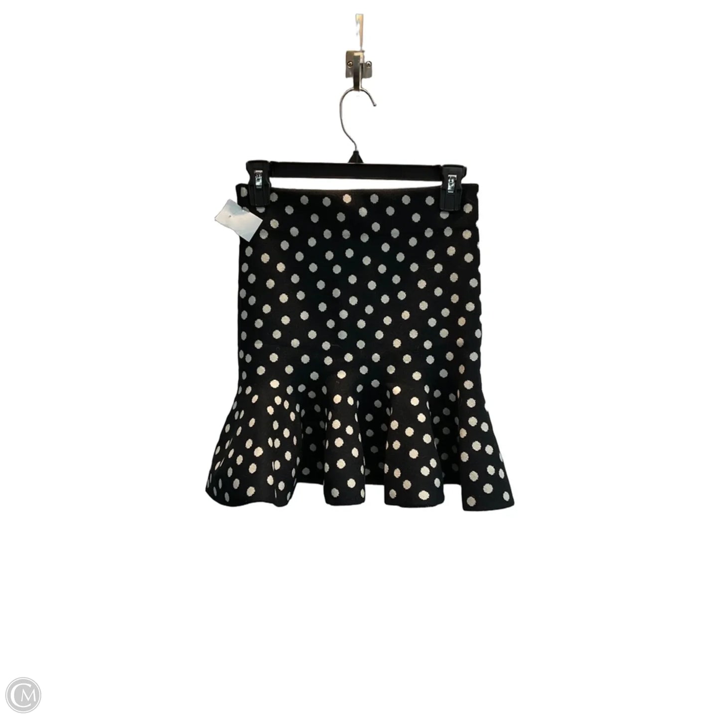 Skirt Mini & Short By Express In Polkadot Pattern, Size: Xs