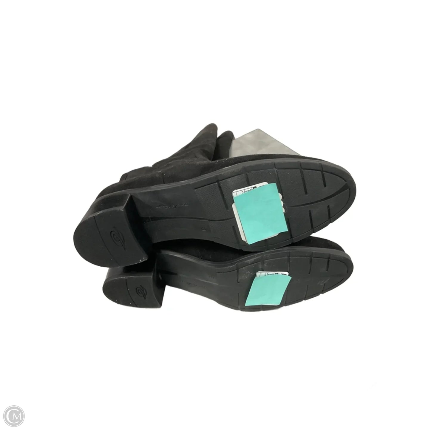 Boots Knee Heels By Easy Spirit In Black, Size: 8