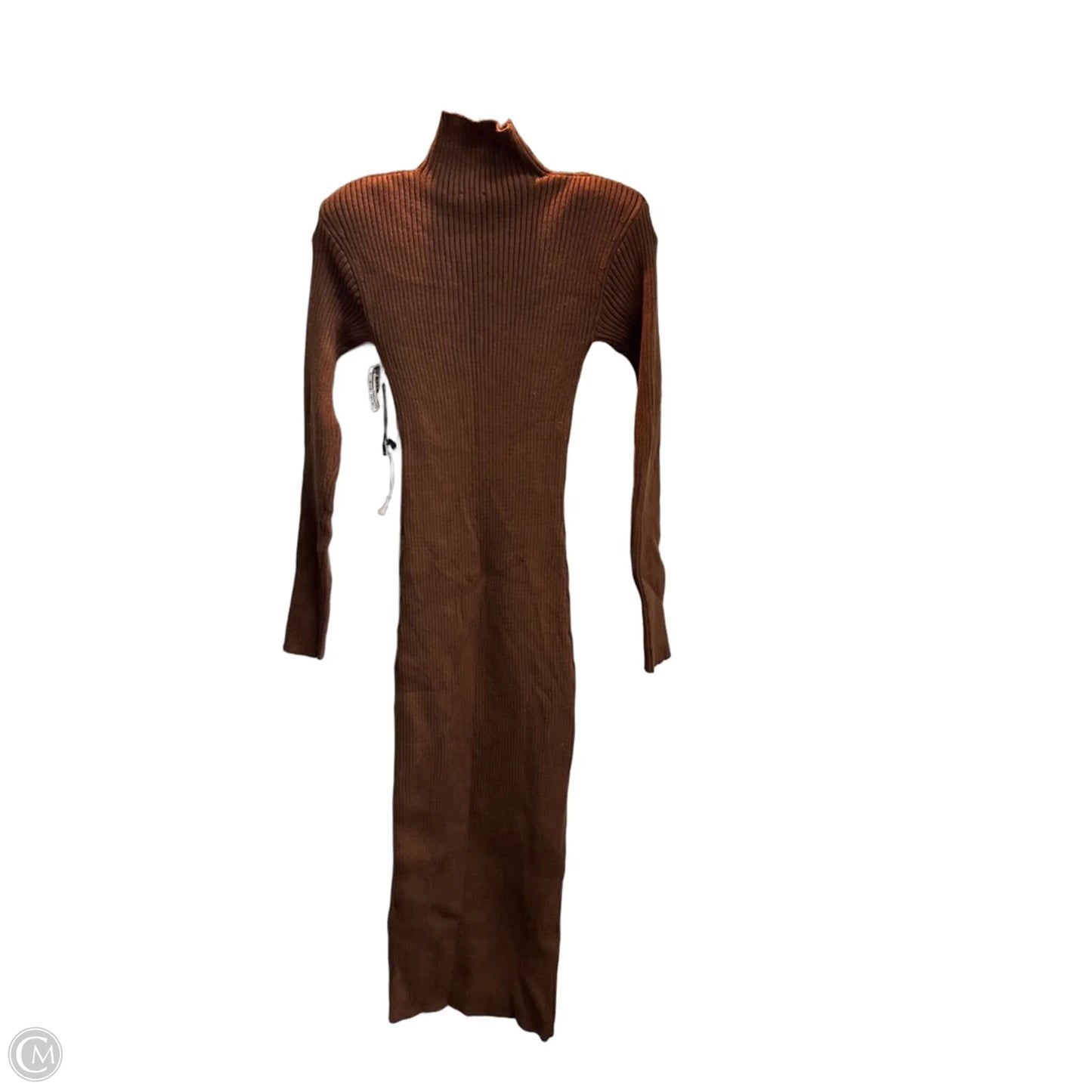 Dress Sweater By Astr The Label In Brown, Size: M