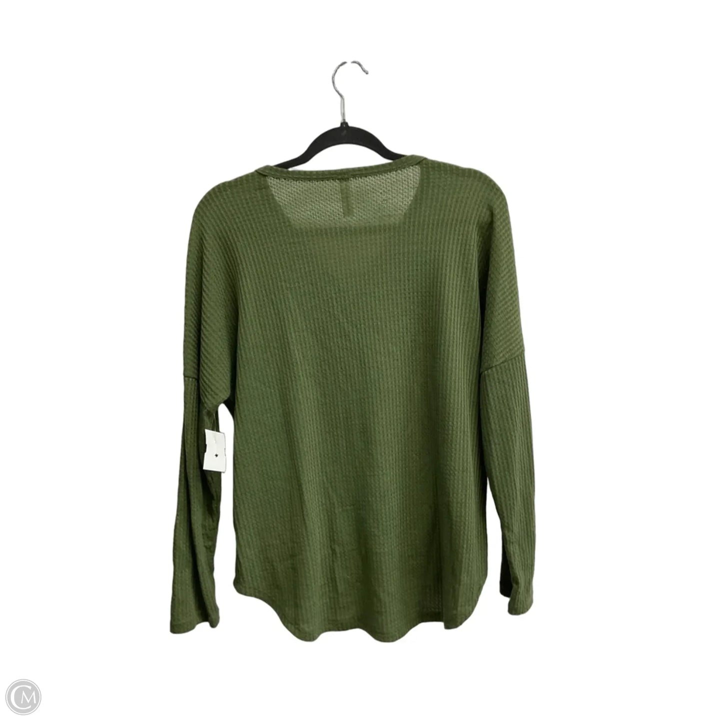 Top Long Sleeve By Clothes Mentor In Green, Size: S
