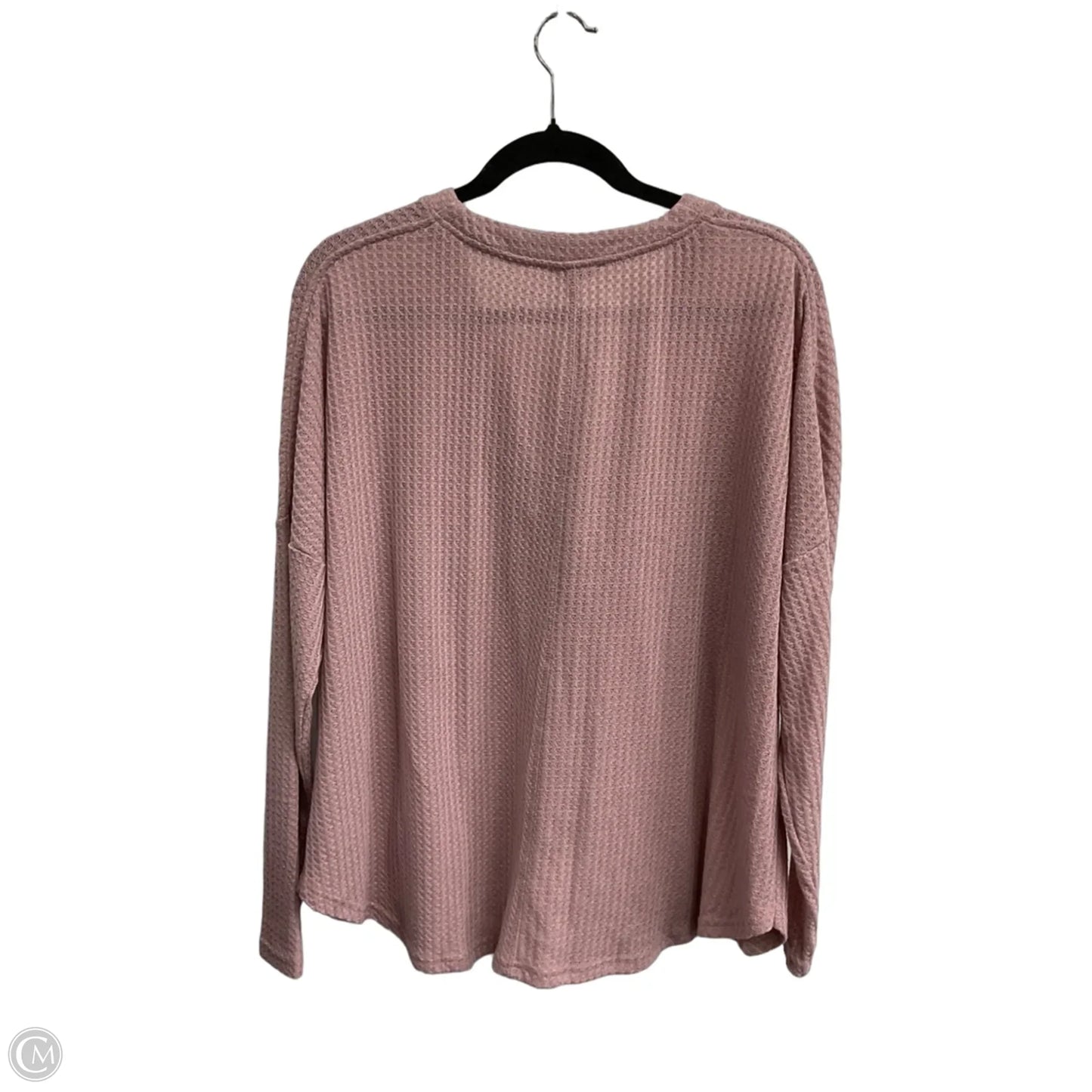 Top Long Sleeve By Clothes Mentor In Pink, Size: S