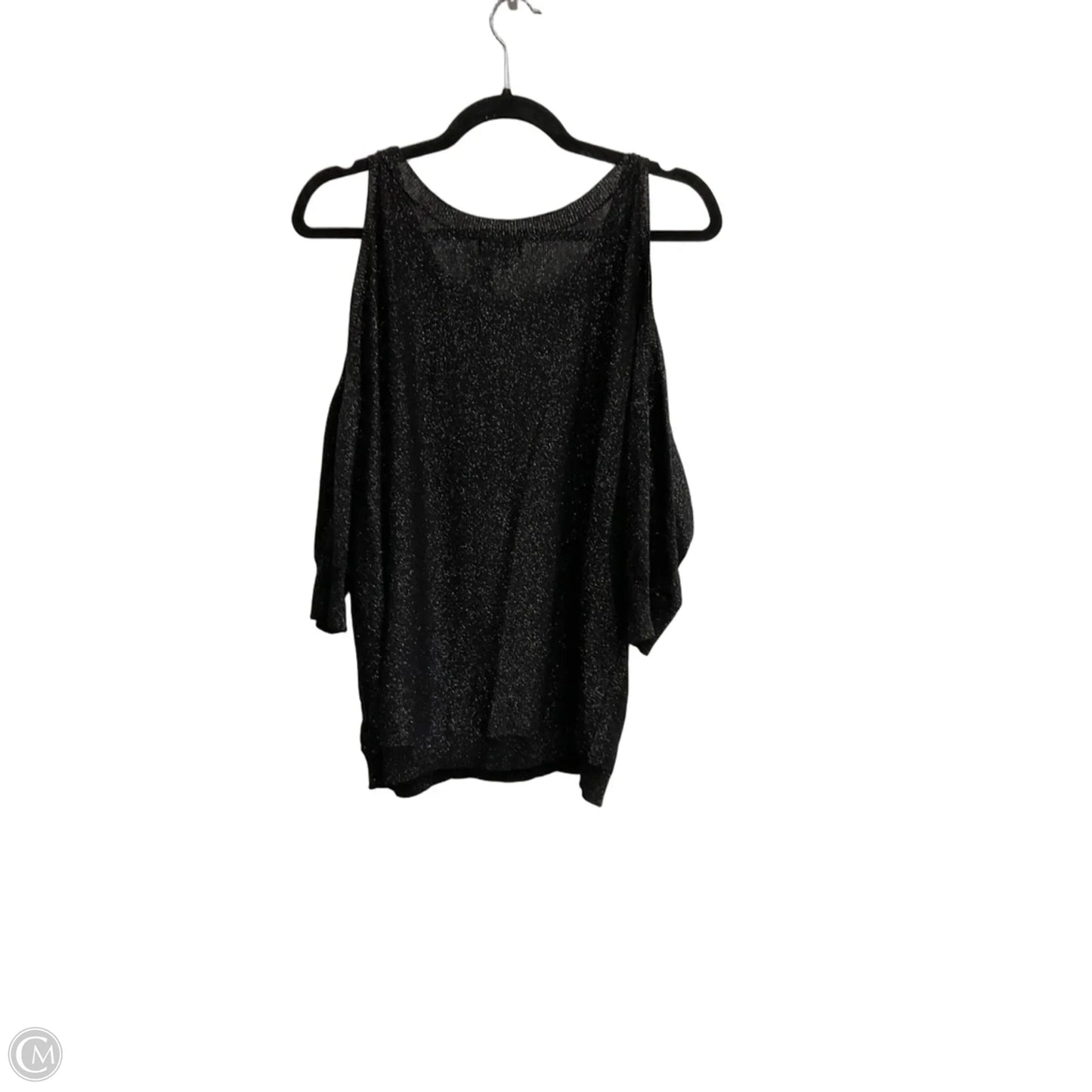 Top Long Sleeve By Ana In Black, Size: Xl