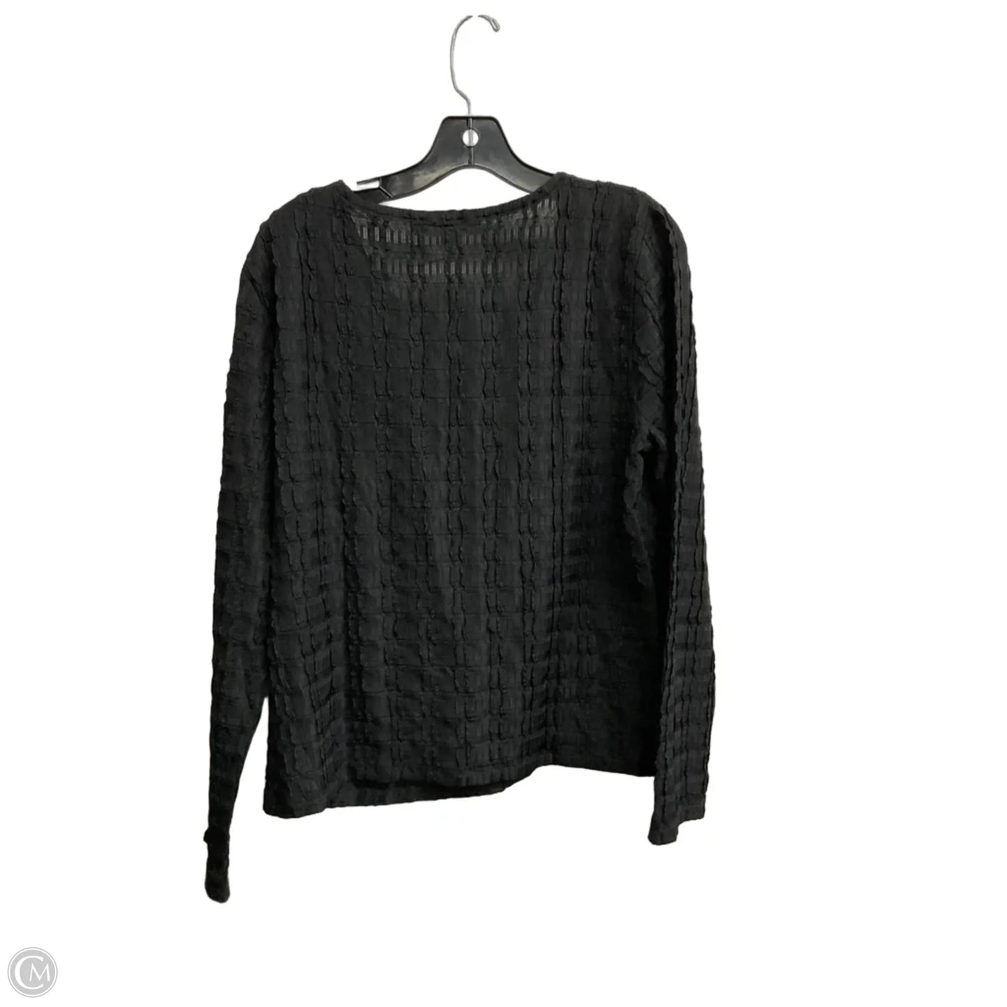 Top Long Sleeve By Loft In Black, Size: Xl
