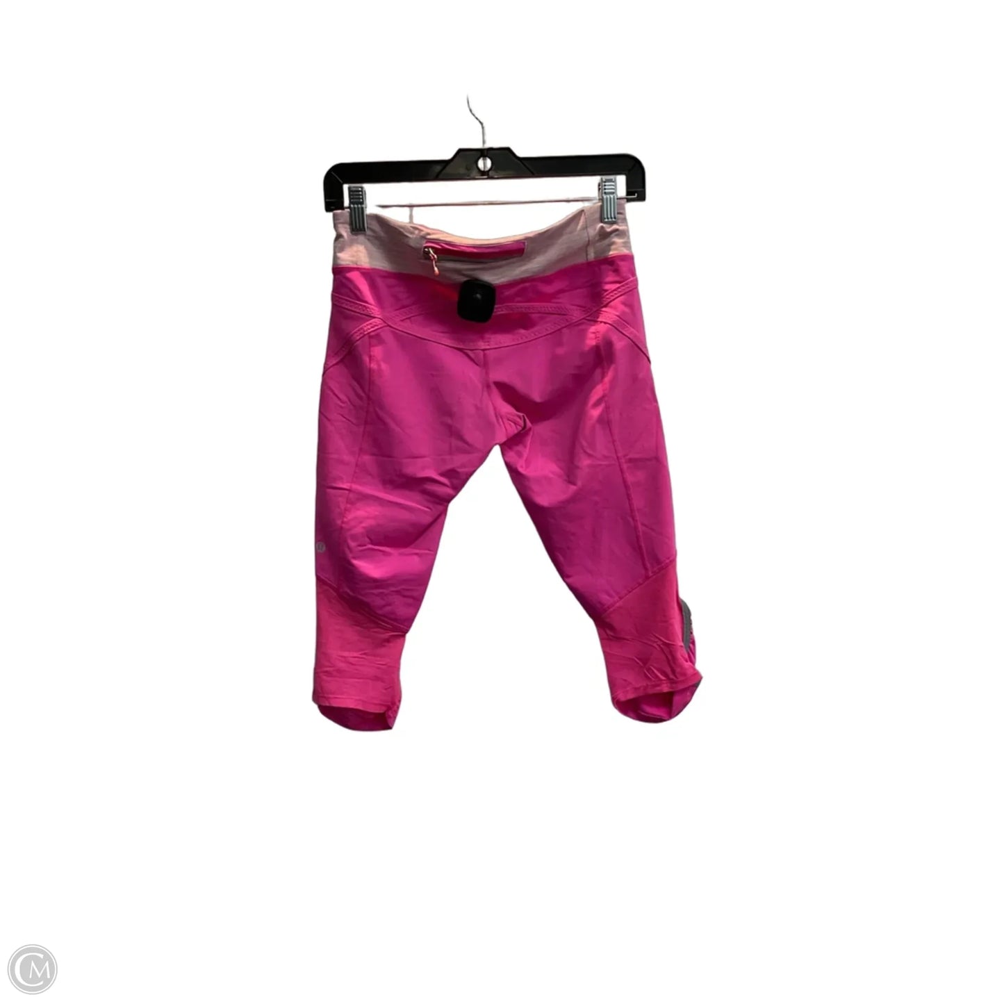 Athletic Leggings Capris By Lululemon In Pink, Size: S