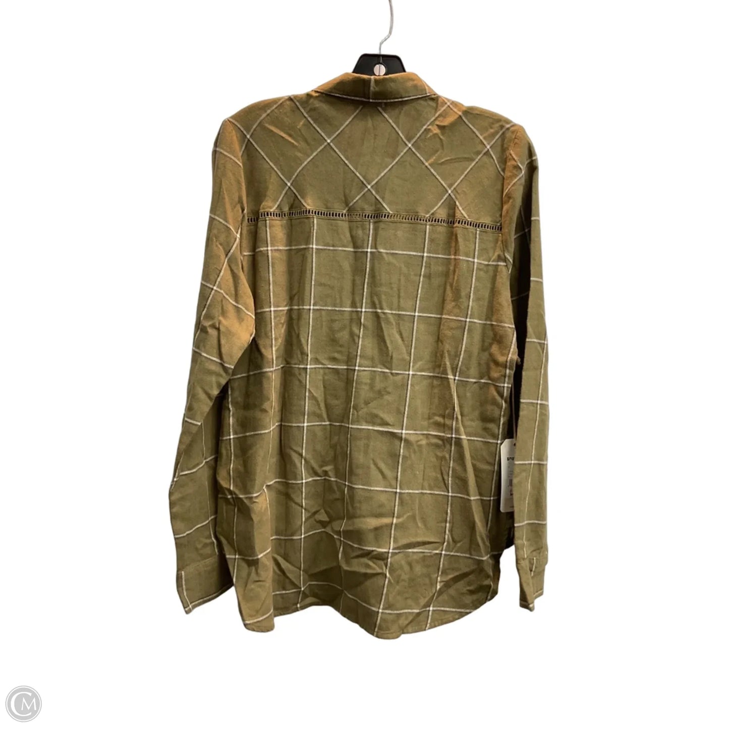 Top Long Sleeve By Shyanne In Green, Size: S