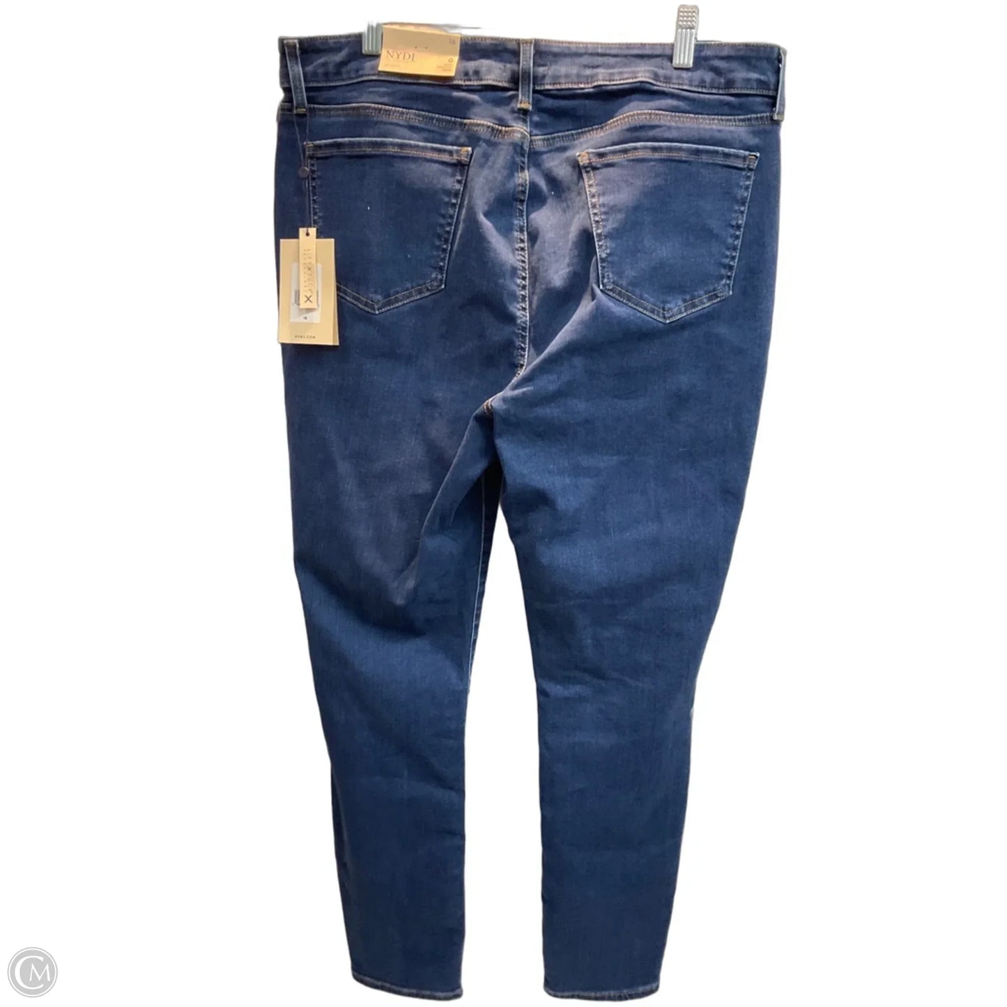 Jeans Skinny By Not Your Daughters Jeans In Blue, Size: 16