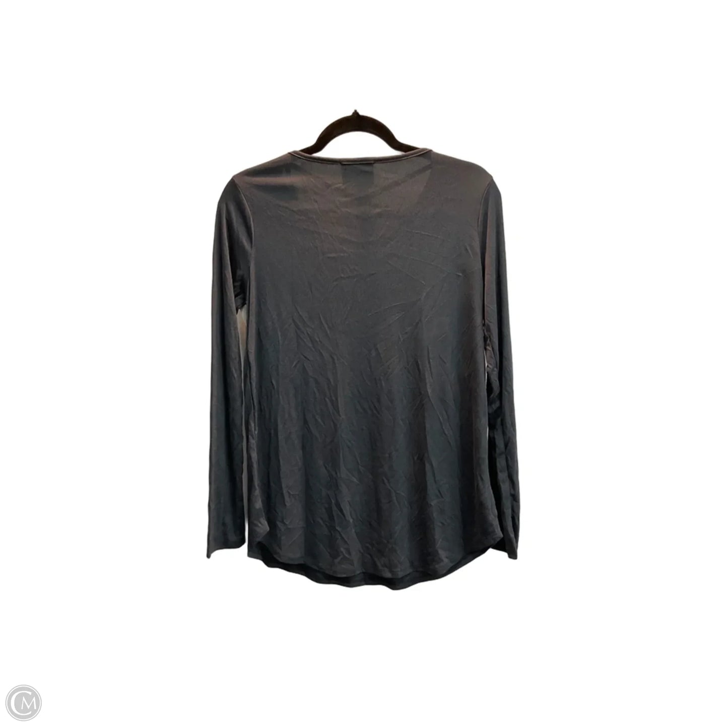 Top Long Sleeve By Clothes Mentor In Grey, Size: S