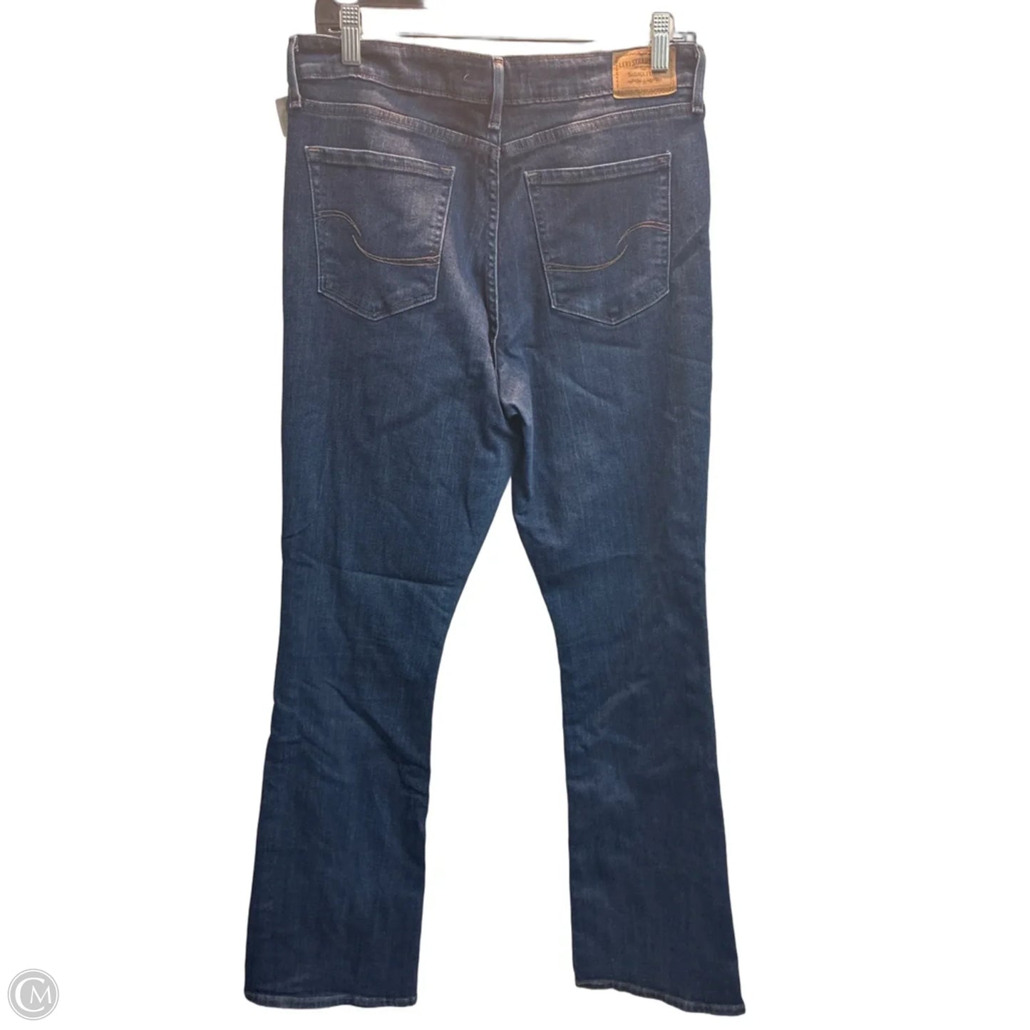Jeans Boot Cut By Levis In Blue, Size: 12