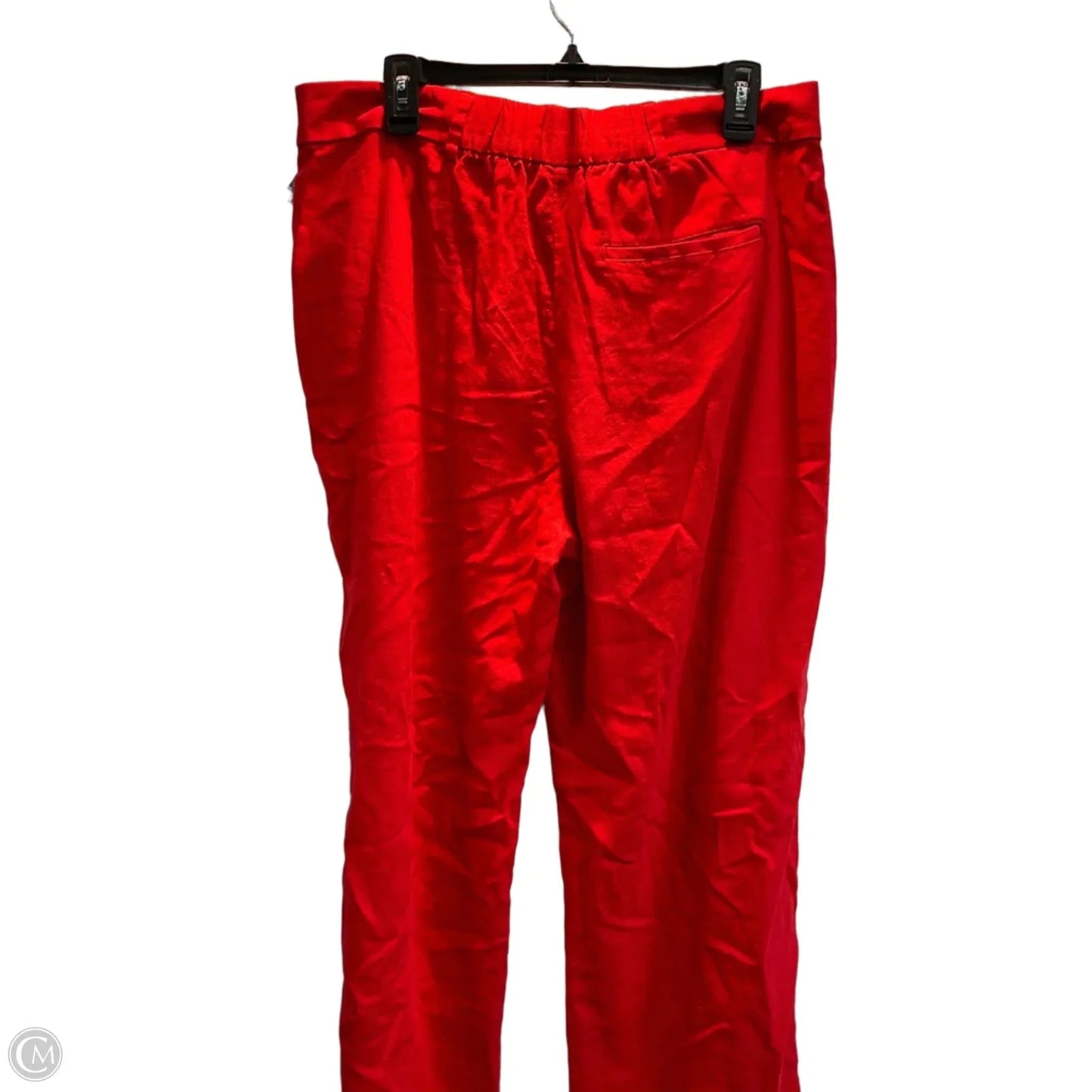 Pants Wide Leg By Old Navy In Red, Size: L