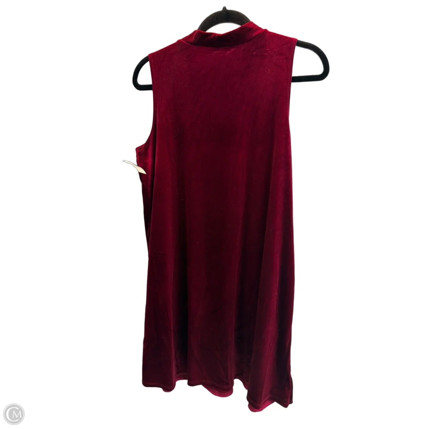 Dress Party Midi By Clothes Mentor In Red, Size: L
