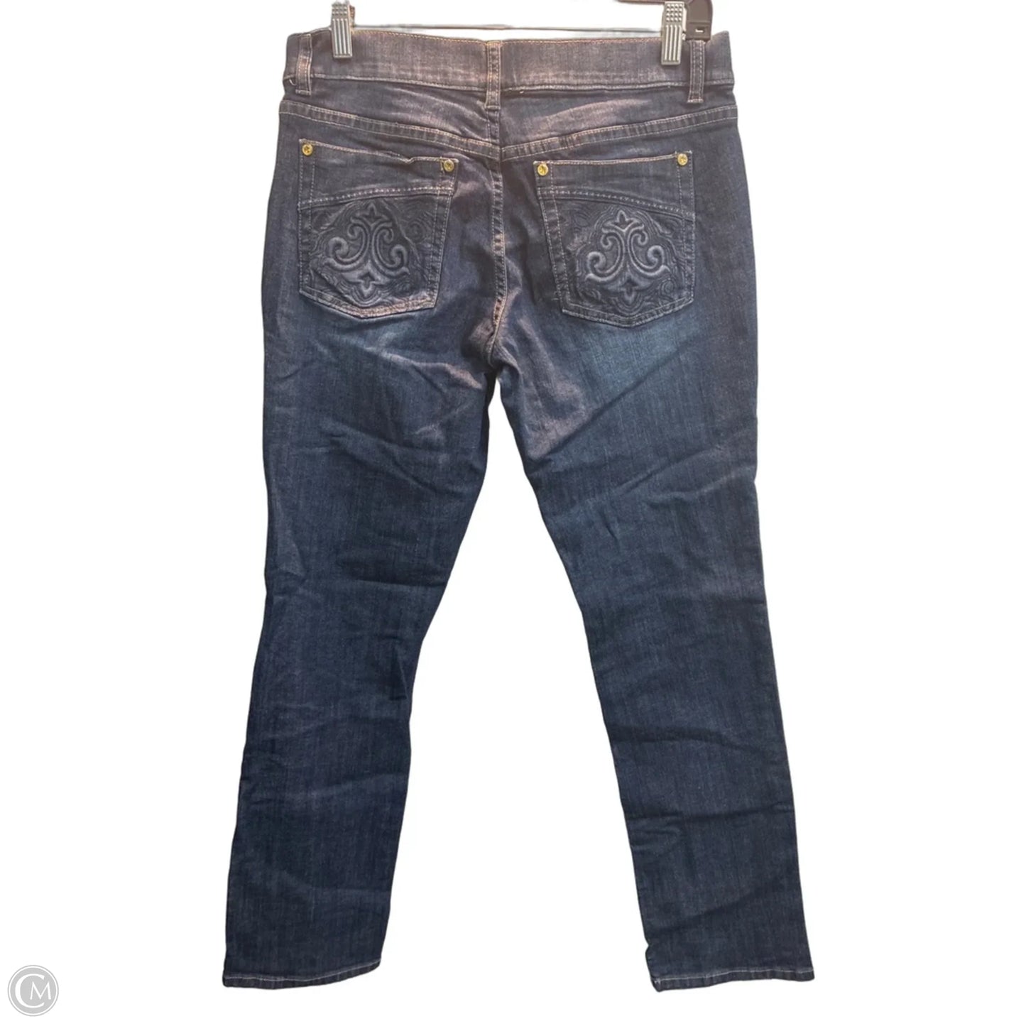 Jeans Straight By White House Black Market In Blue, Size: 8