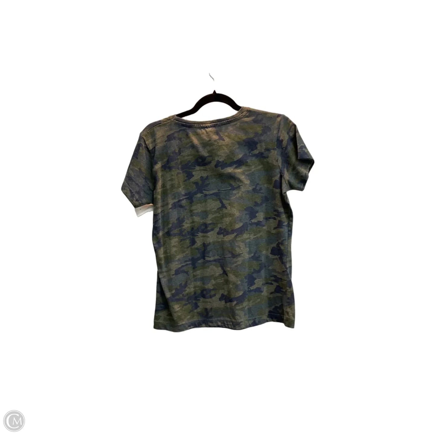 Top Short Sleeve Basic By Clothes Mentor In Camouflage Print, Size: M
