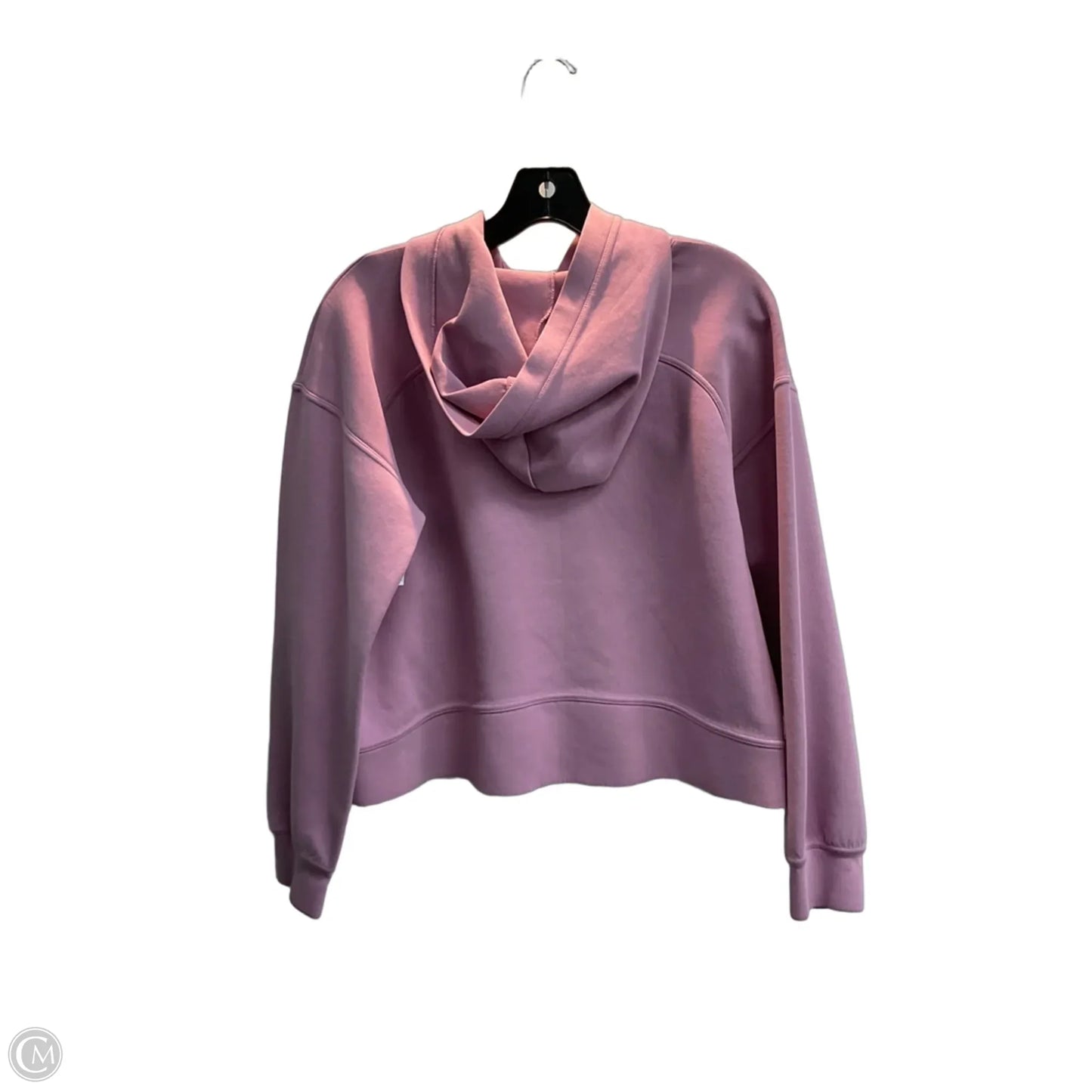 Athletic Sweatshirt Hoodie By Tek Gear In Purple, Size: M