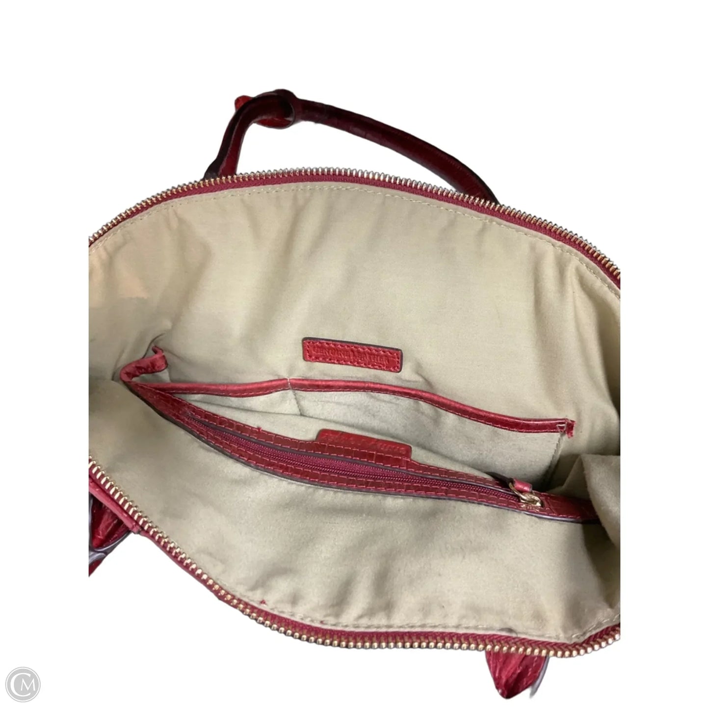 Handbag Leather By Cynthia Rowley, Size: Medium